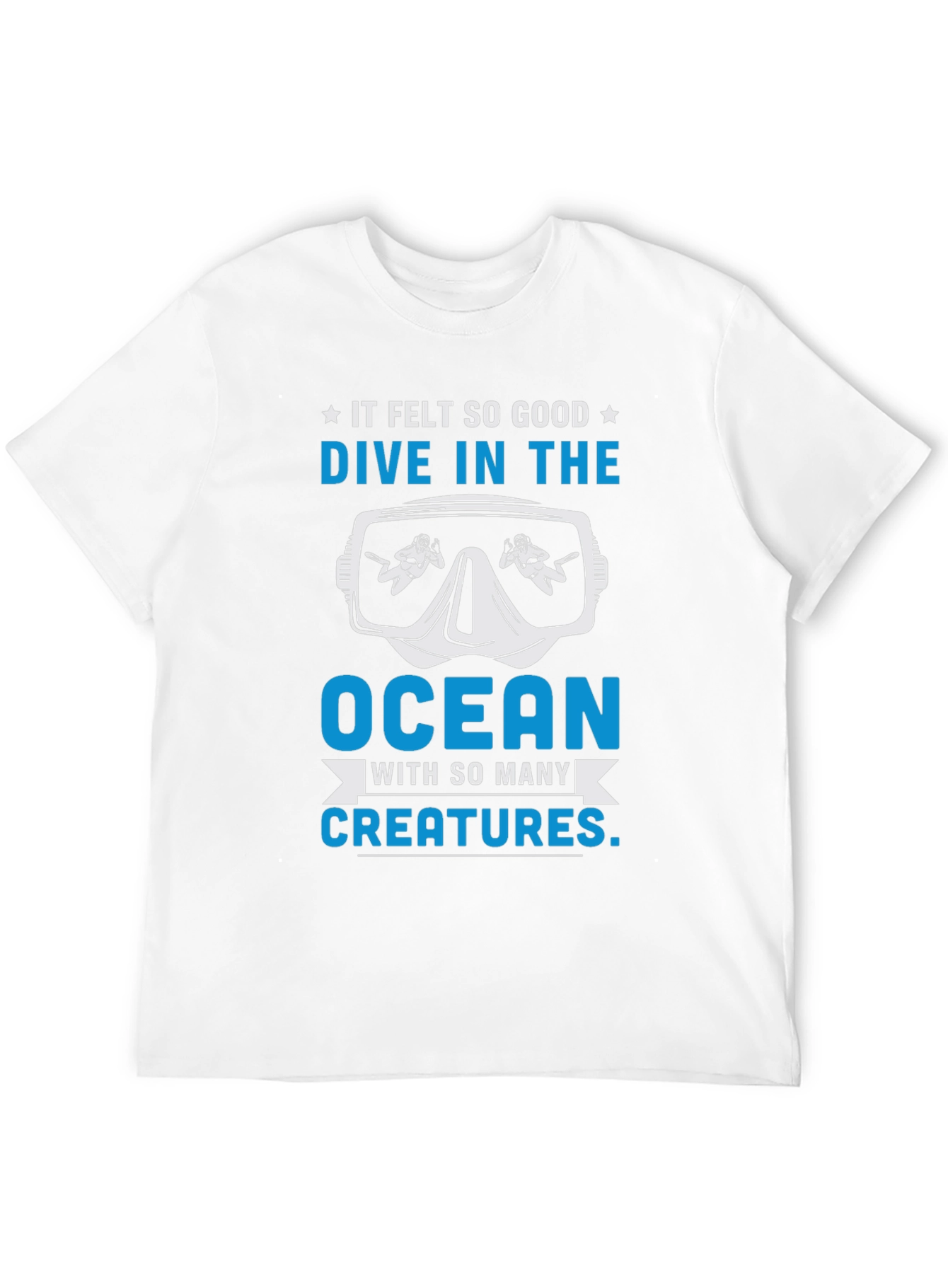 Dive in the Ocean Graphic T-Shirt