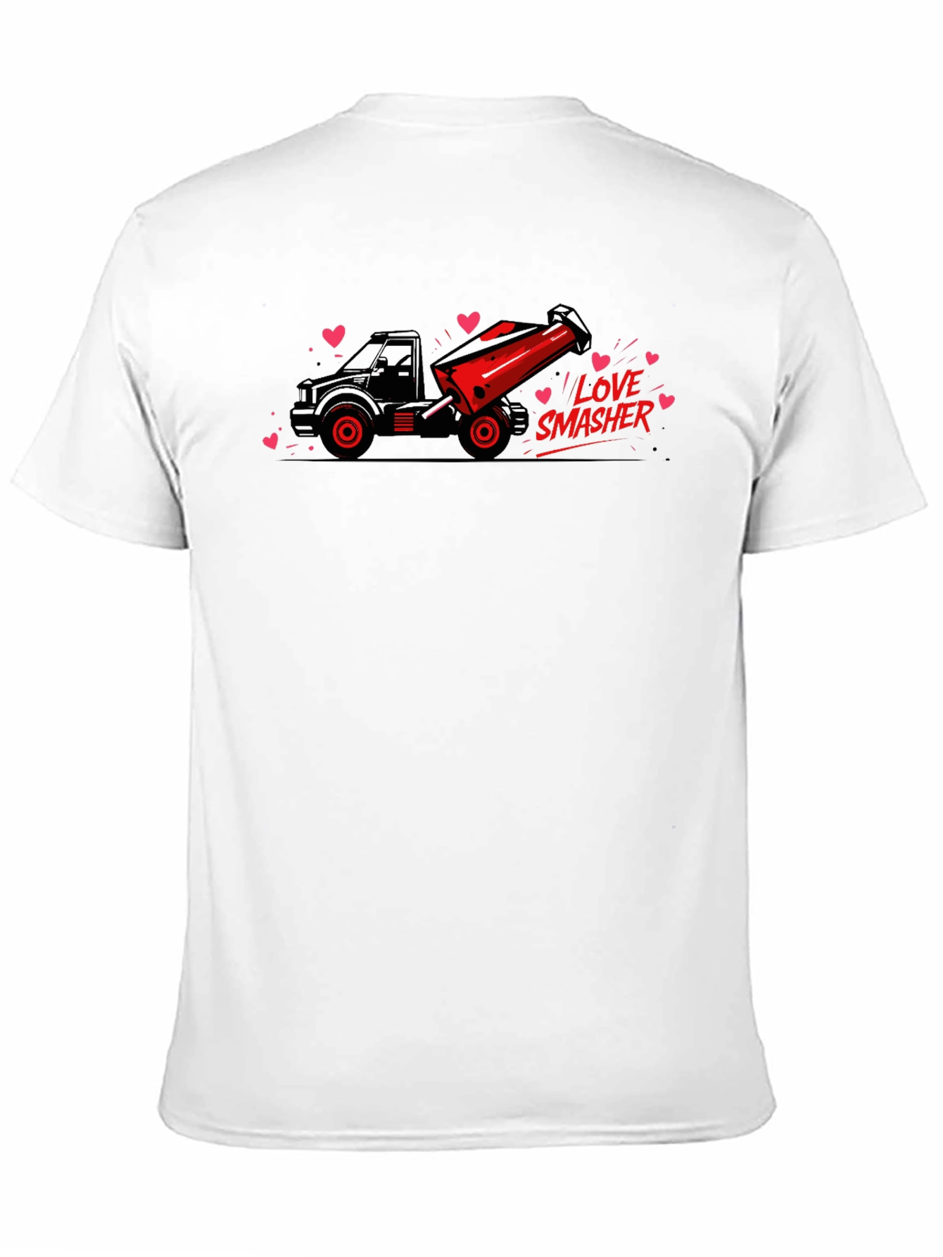 Love Smasher Truck Graphic Tee - Valentines Day