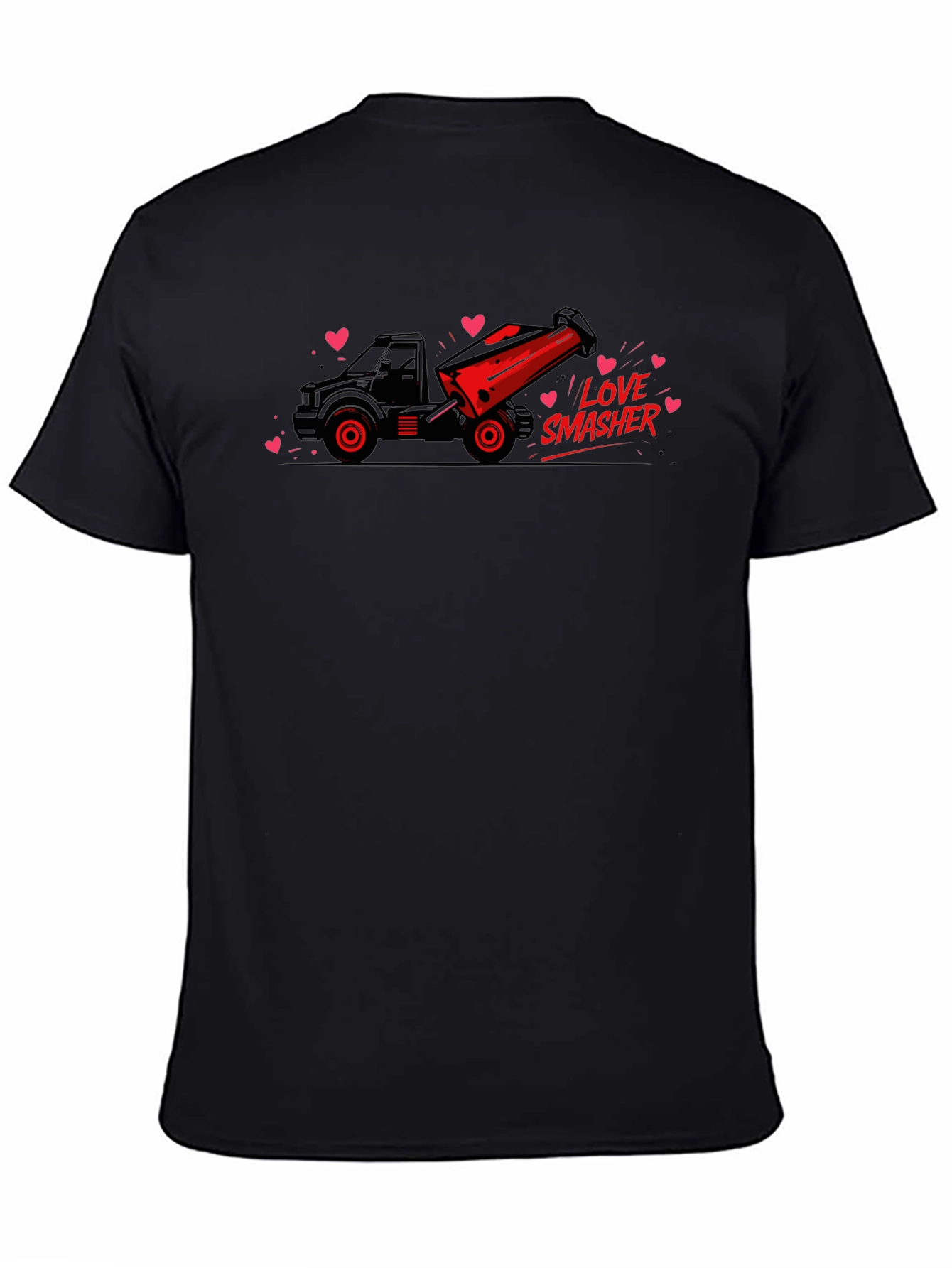 Love Smasher Truck Graphic Tee - Valentines Day
