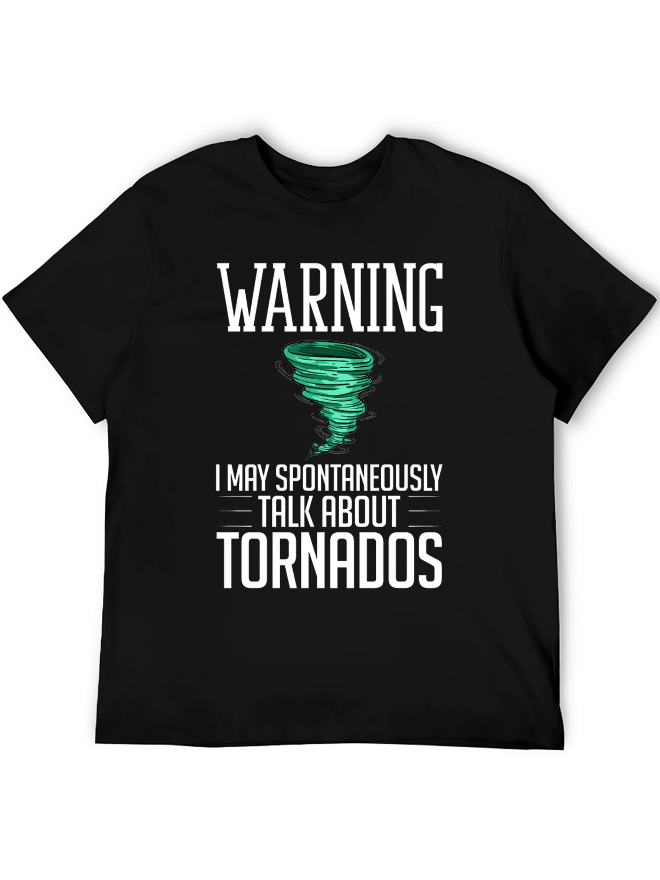 Warning Tornado T-Shirt Funny Weather Gift