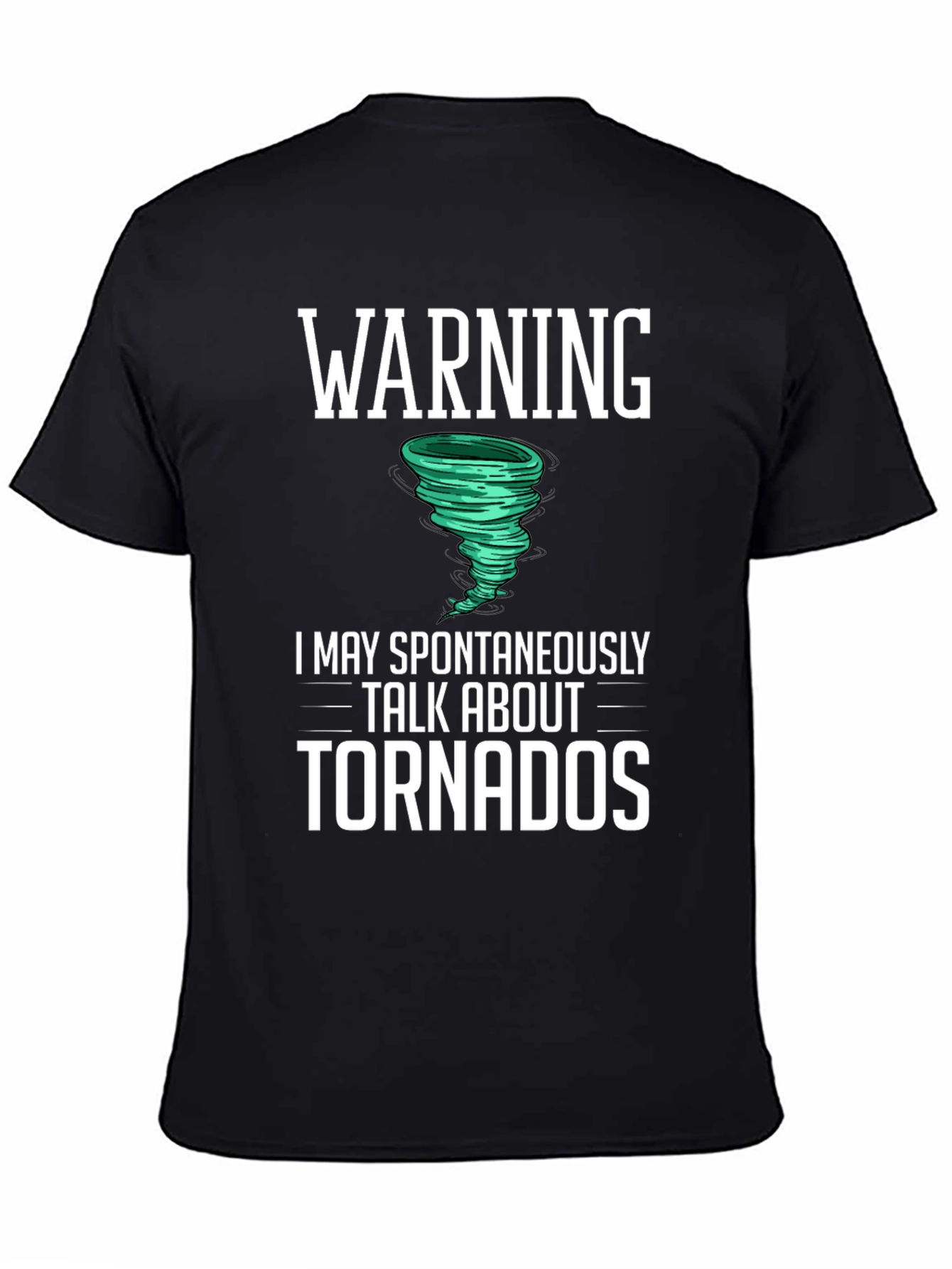 Warning Tornado T-Shirt Funny Weather Gift