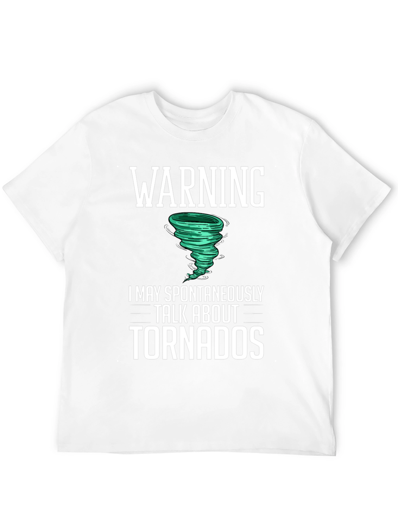 Warning Tornado T-Shirt Funny Weather Gift