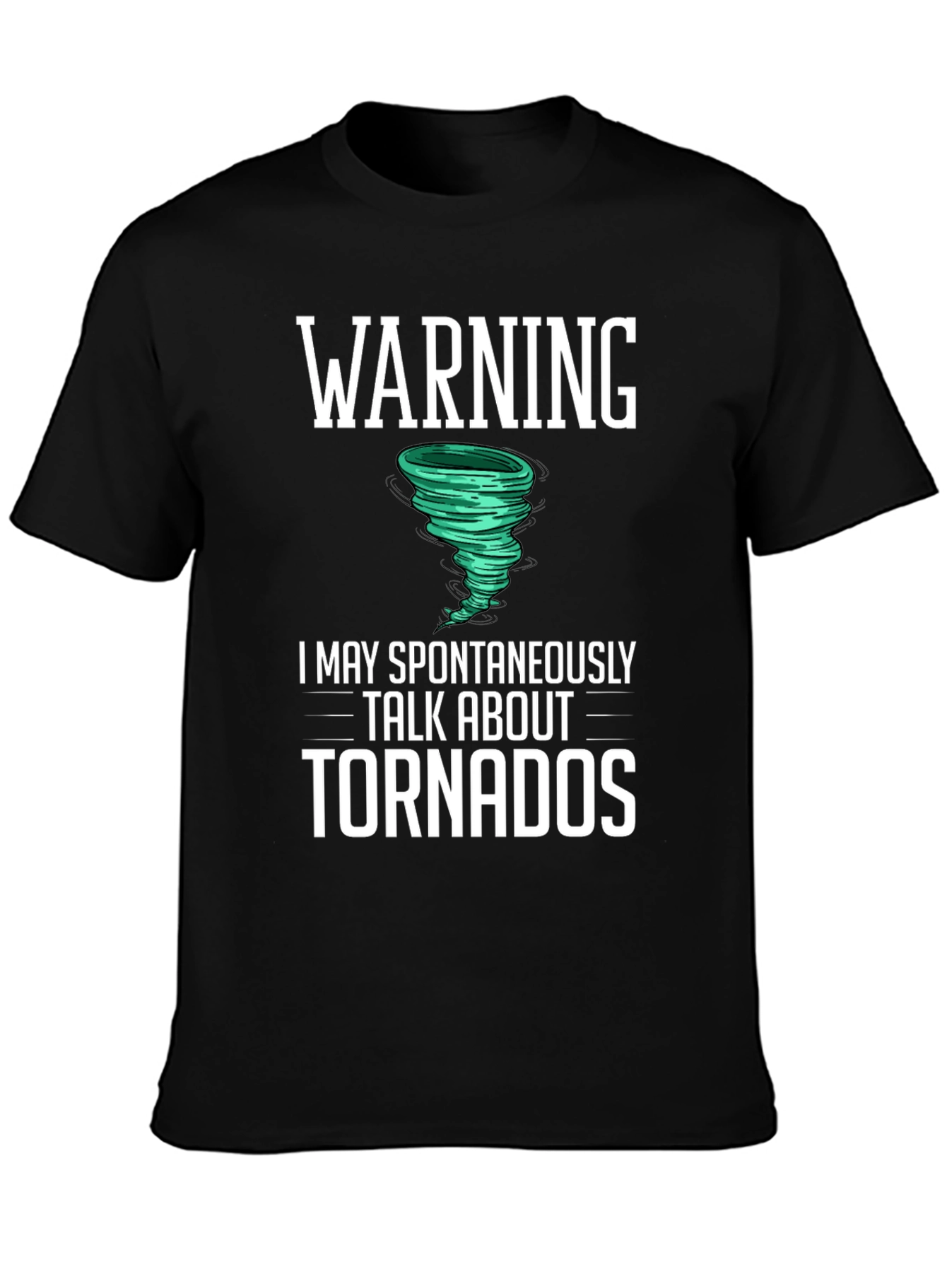 Warning Tornado T-Shirt Funny Weather Gift