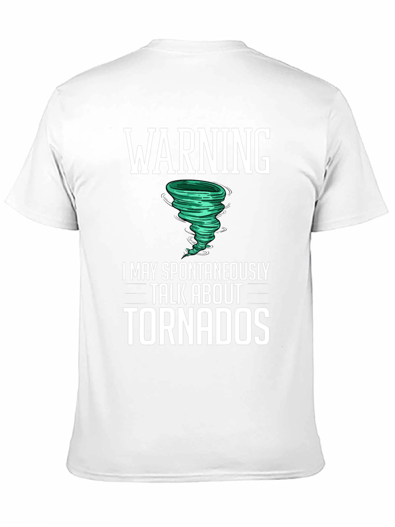 Warning Tornado T-Shirt Funny Weather Gift