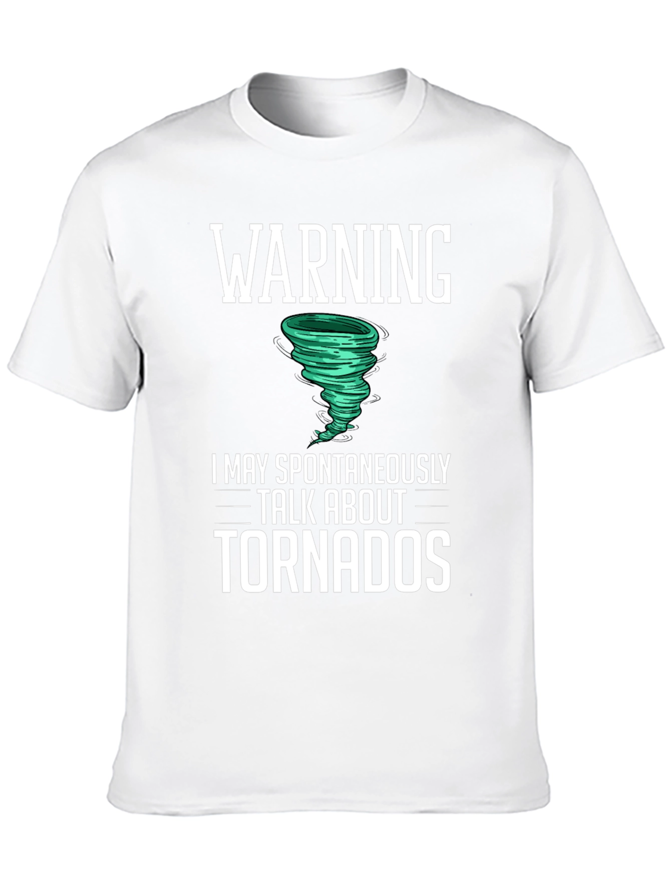 Warning Tornado T-Shirt Funny Weather Gift