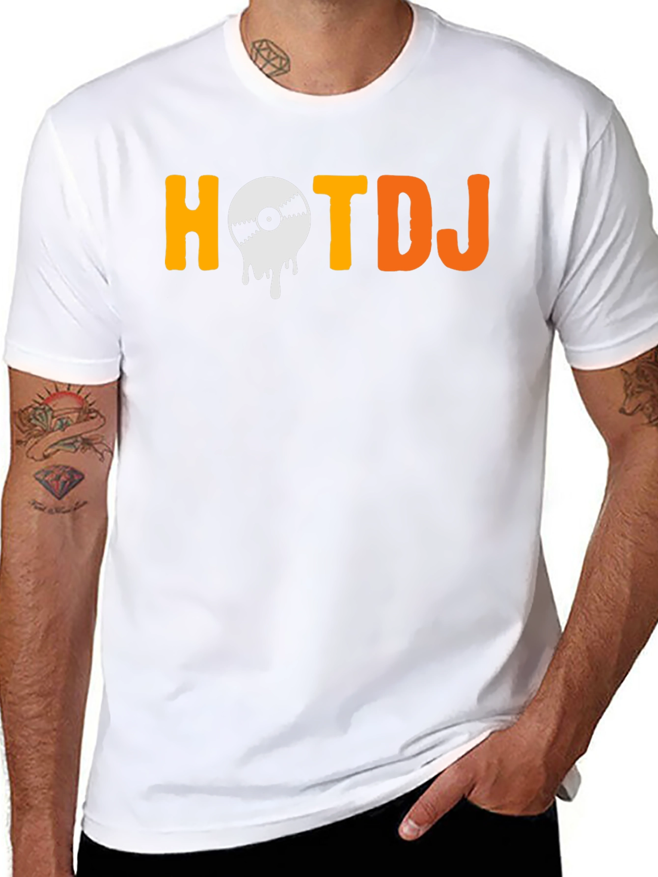 Hot DJ Graphic T-Shirt - Music Lover Tee