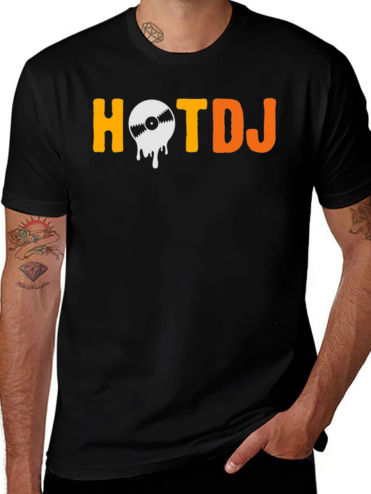Hot DJ Graphic T-Shirt - Music Lover Tee
