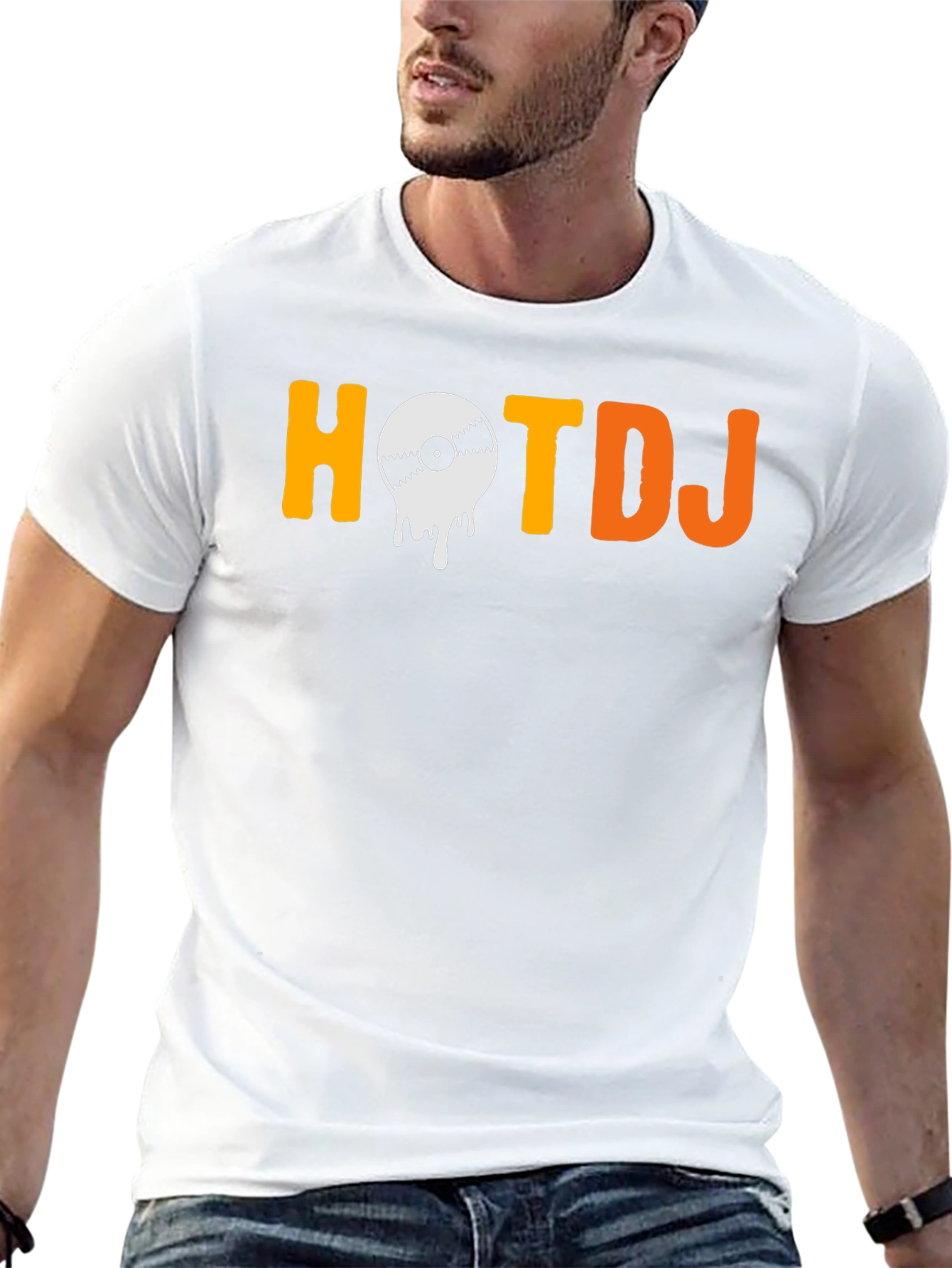 Hot DJ Graphic T-Shirt - Music Lover Tee