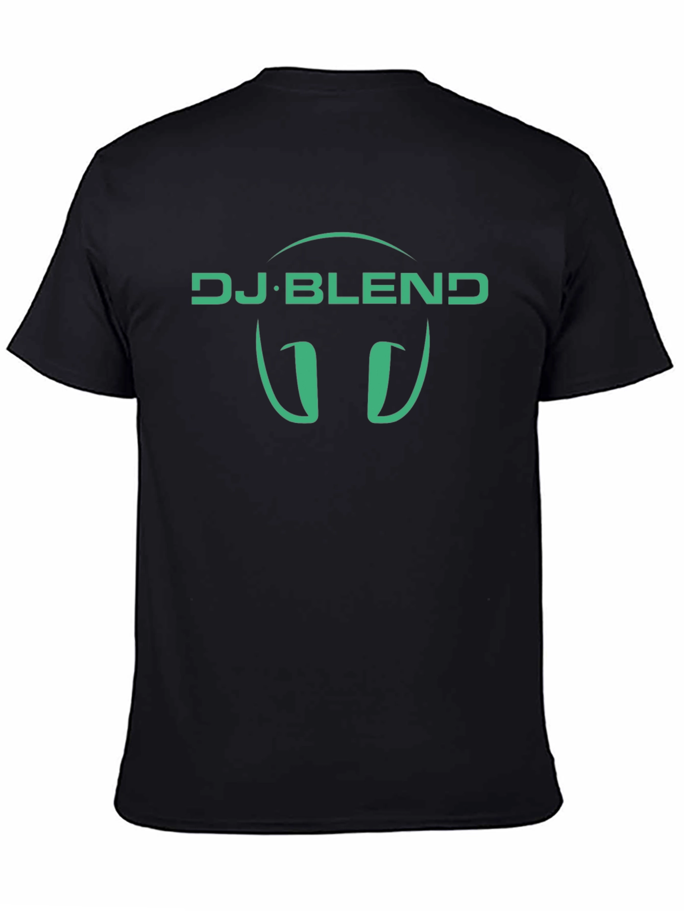 DJ Blend Black Graphic Tee