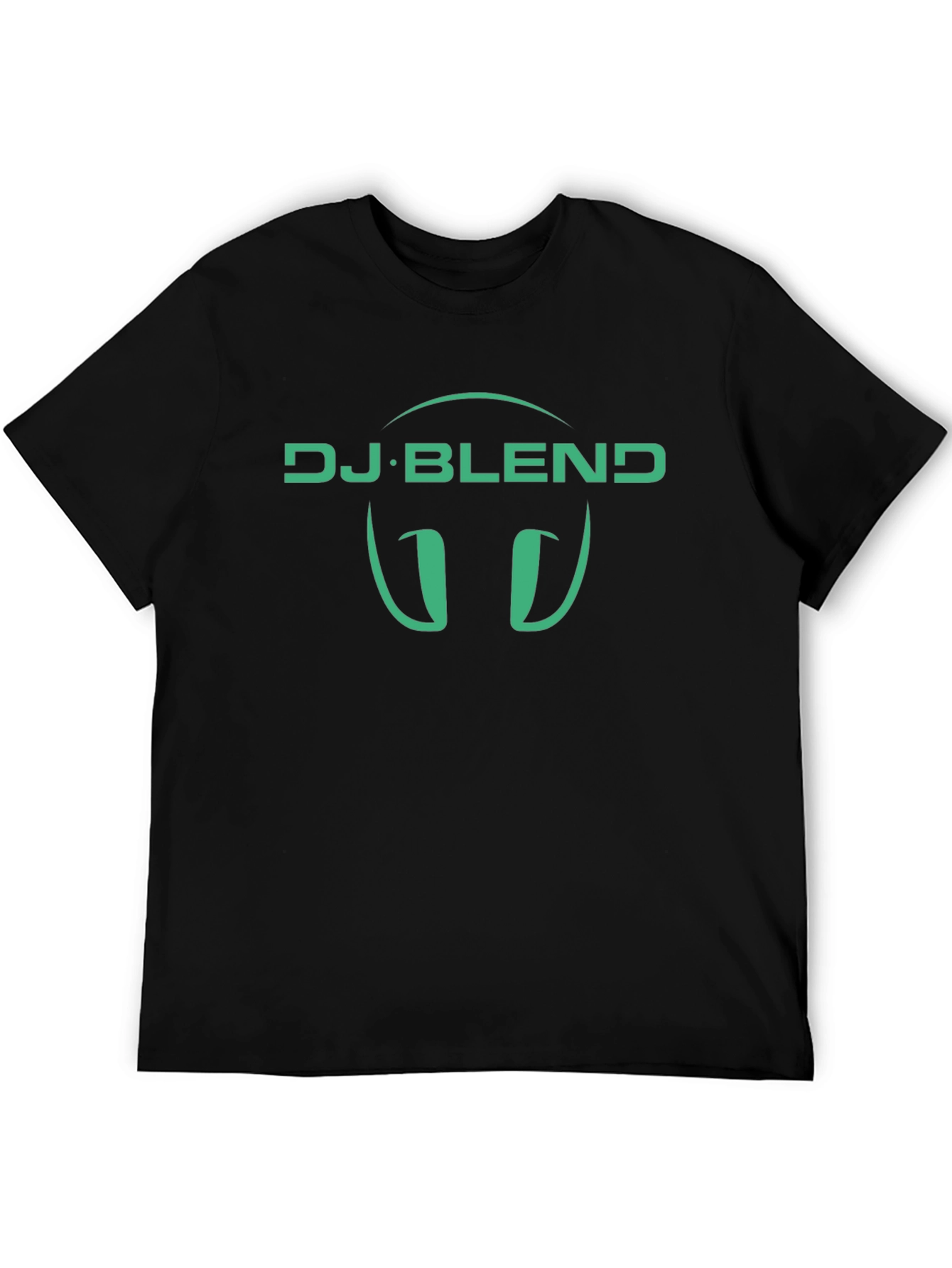 DJ Blend Black Graphic Tee