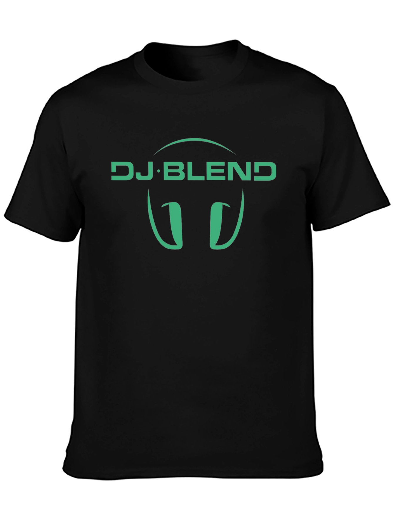 DJ Blend Black Graphic Tee