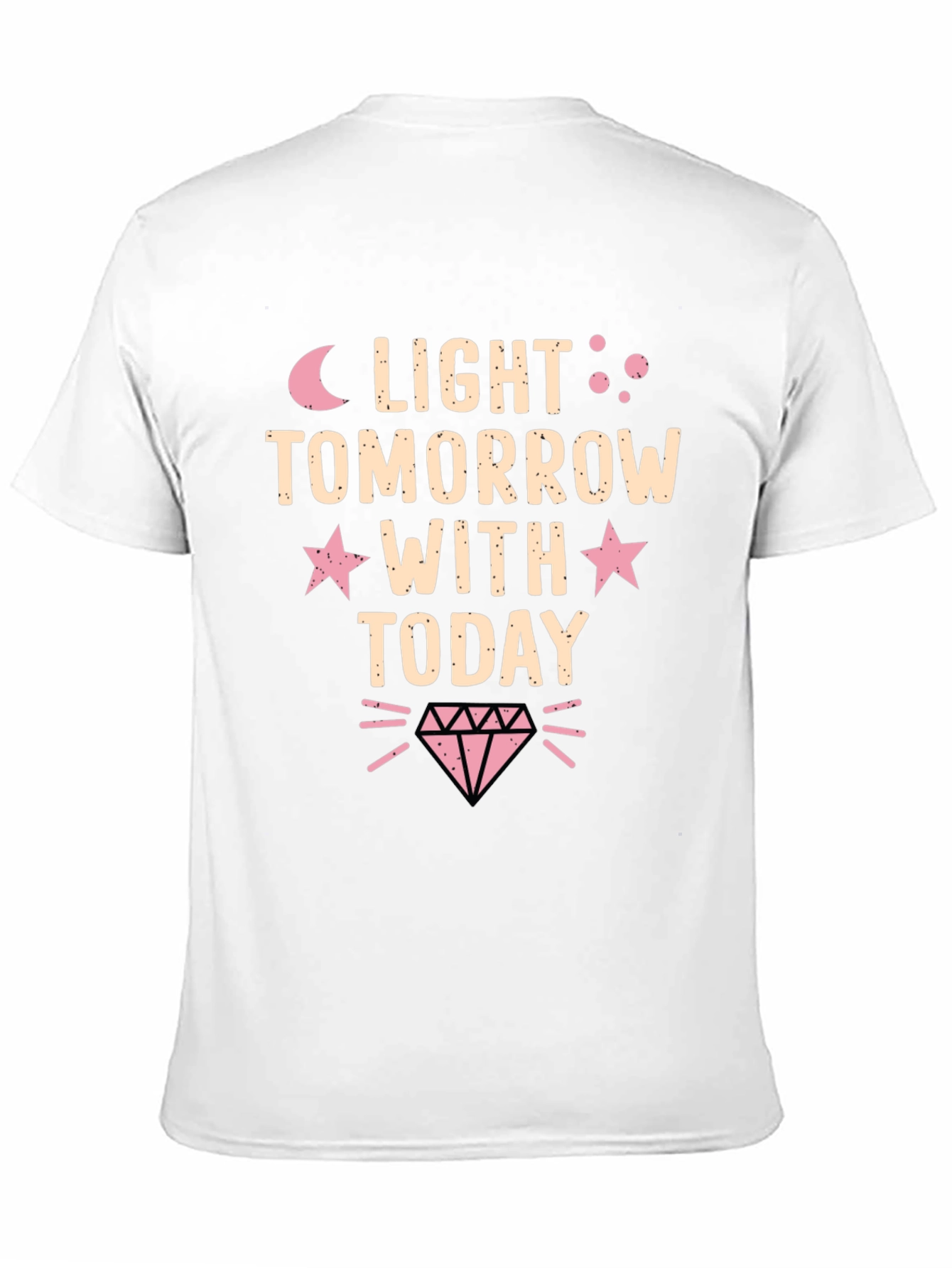 Light Tomorrow With Today Black Graphic Tee
