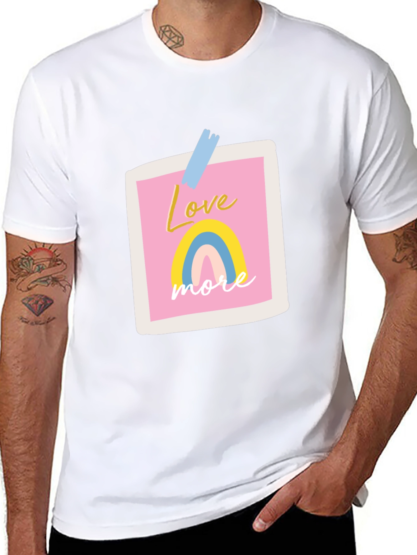 Love More Graphic Tee - Stylish Unisex T-Shirt