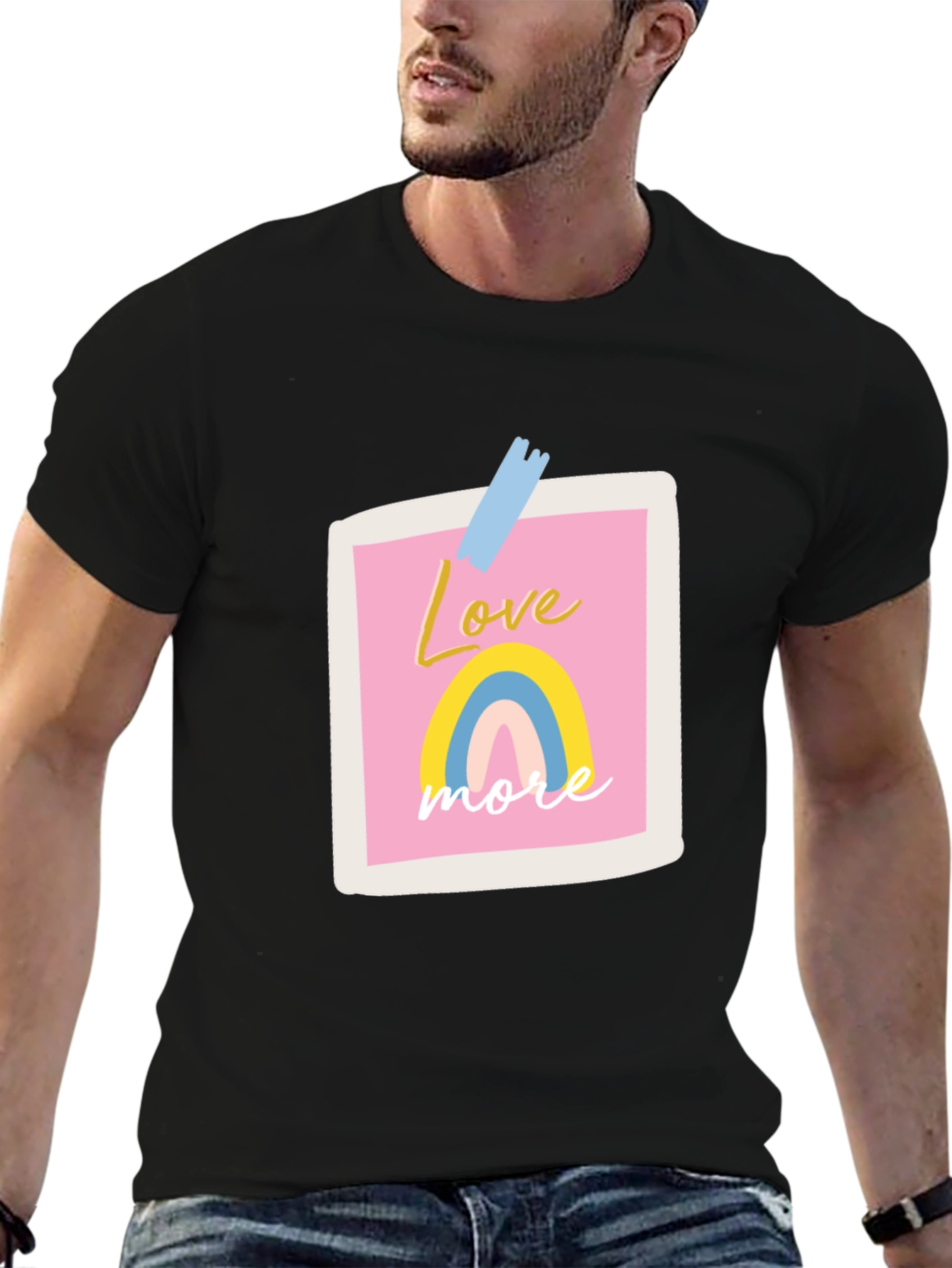 Love More Graphic Tee - Stylish Unisex T-Shirt