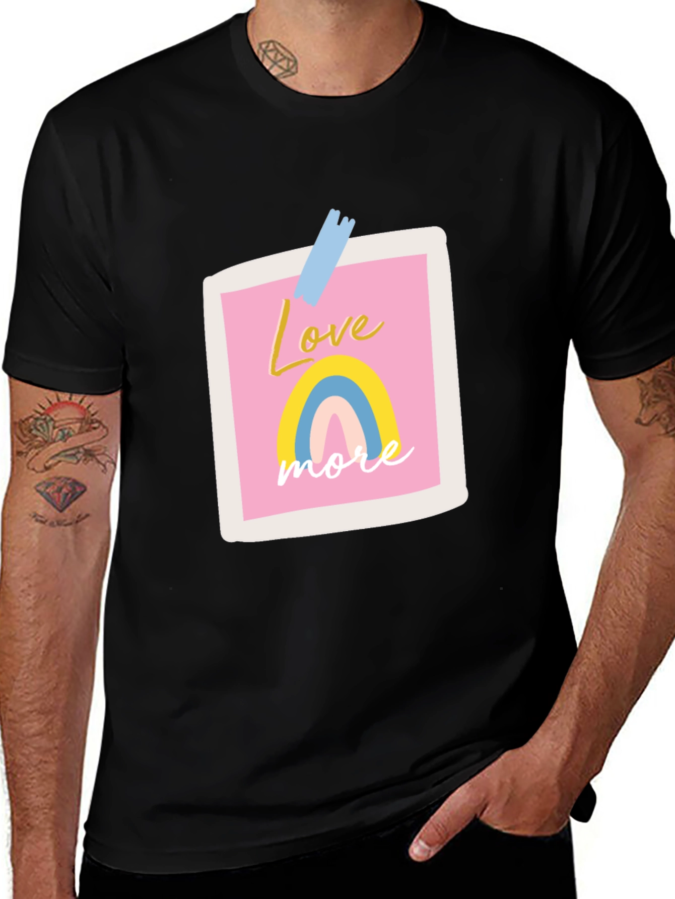 Love More Graphic Tee - Stylish Unisex T-Shirt