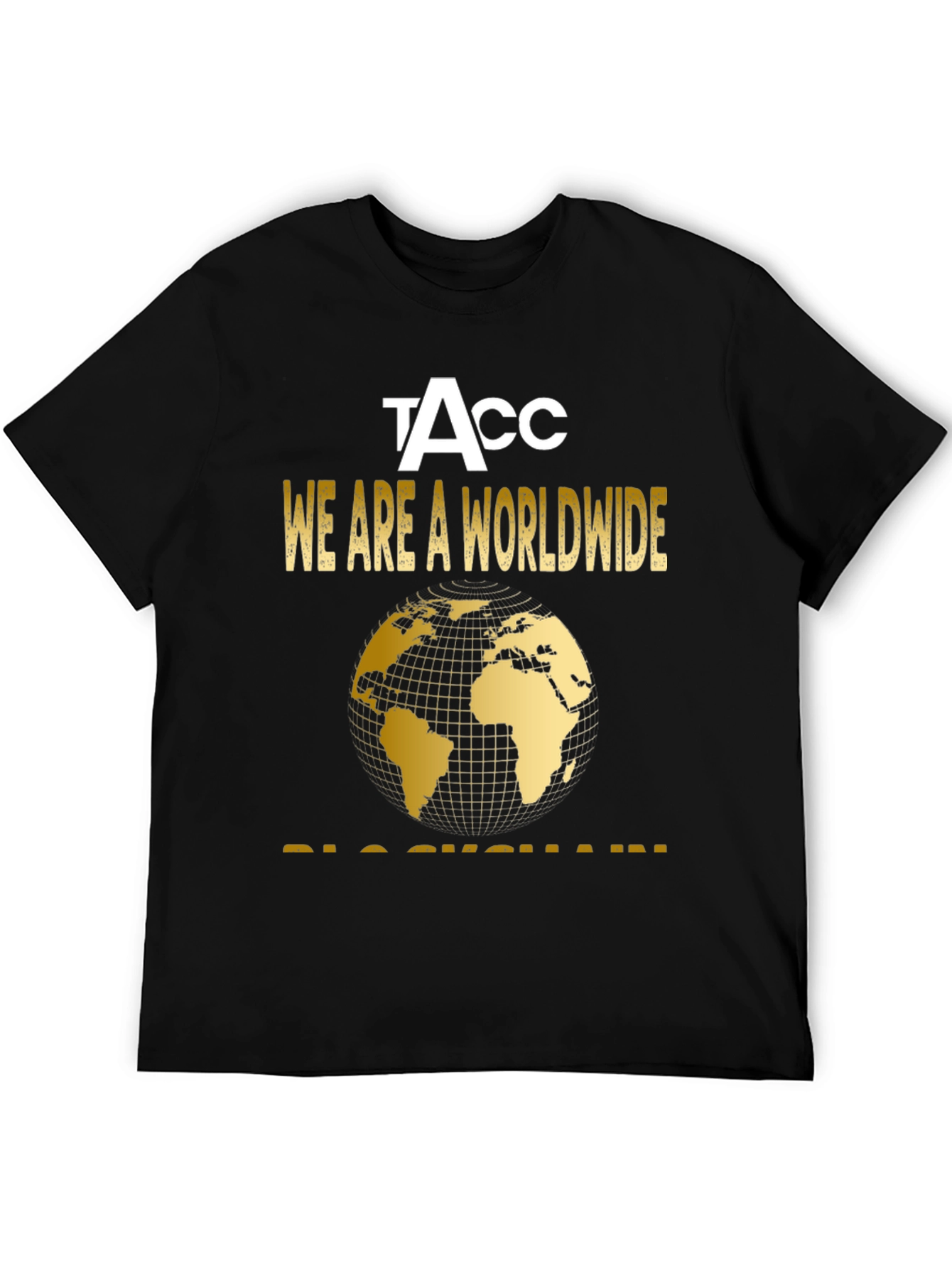 TAcc Worldwide Blockchain T-Shirt - Black