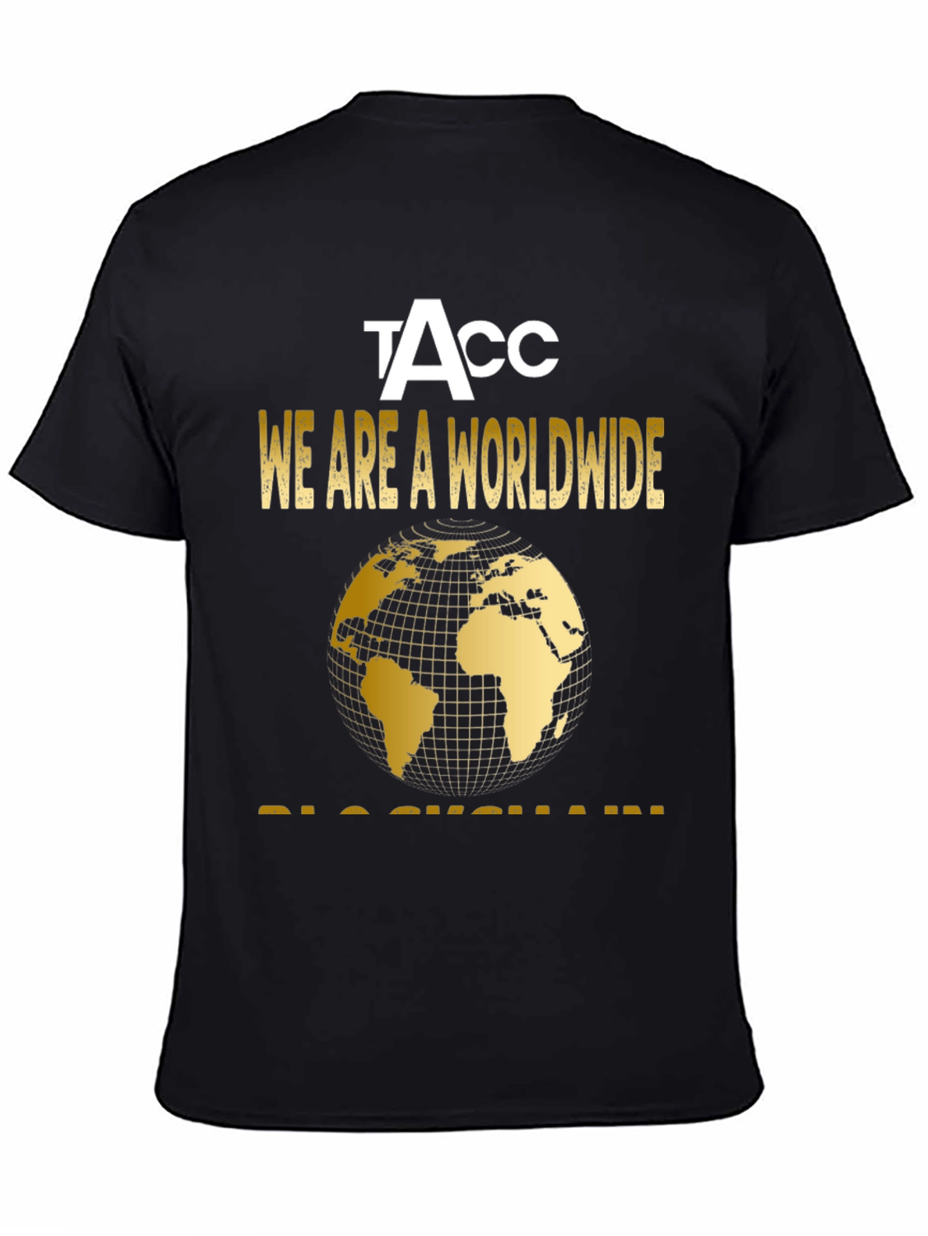 TAcc Worldwide Blockchain T-Shirt - Black