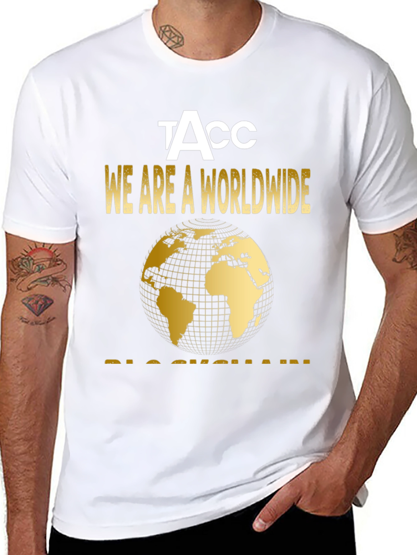 TAcc Worldwide Blockchain T-Shirt - Black
