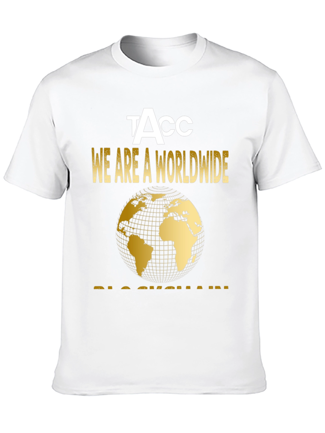 TAcc Worldwide Blockchain T-Shirt - Black