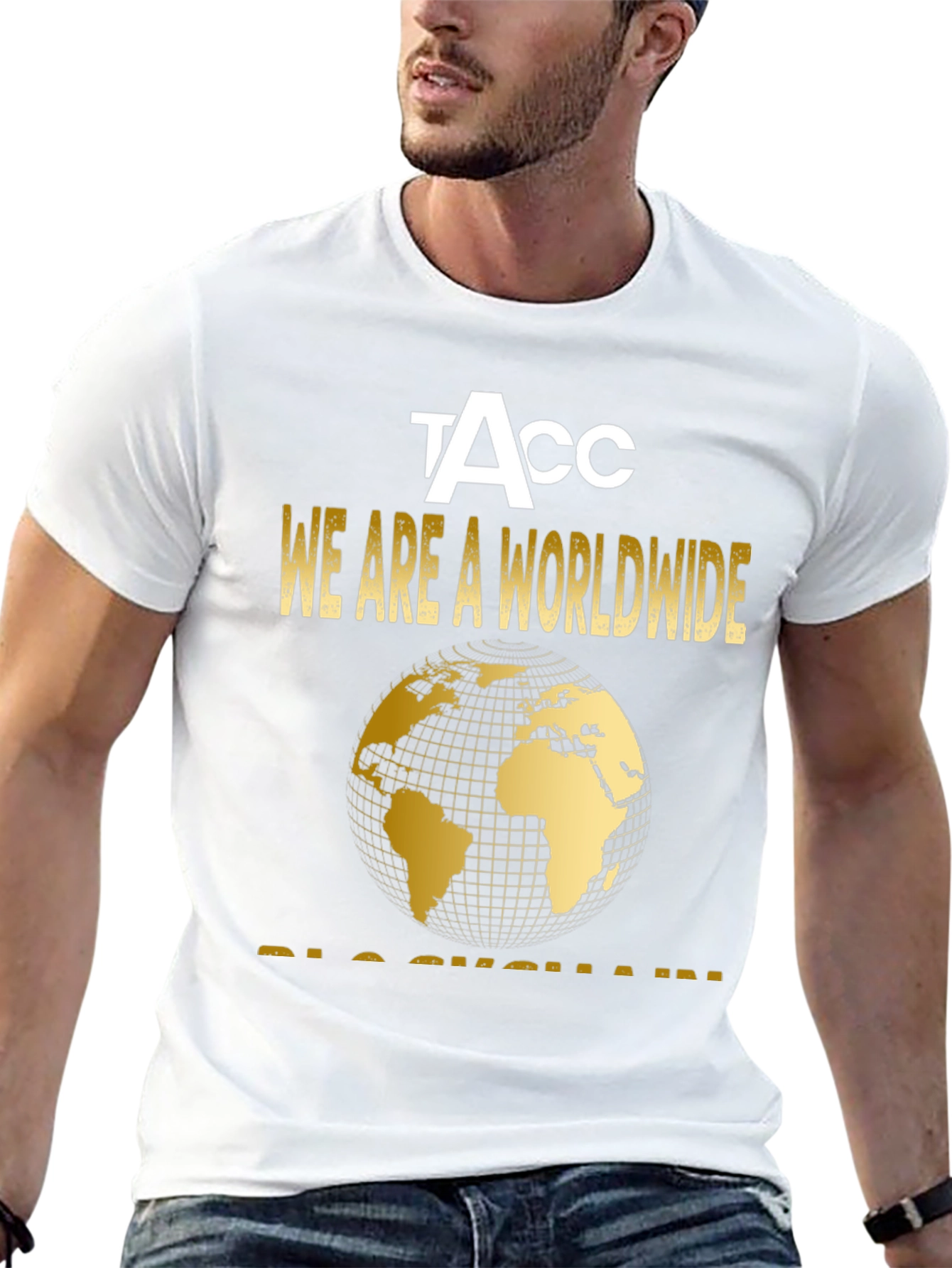 TAcc Worldwide Blockchain T-Shirt - Black