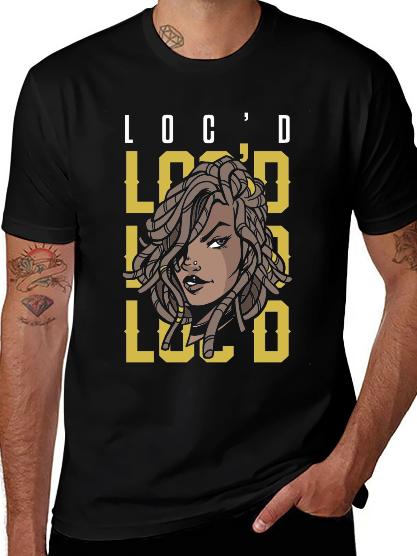 Locd Black T-Shirt