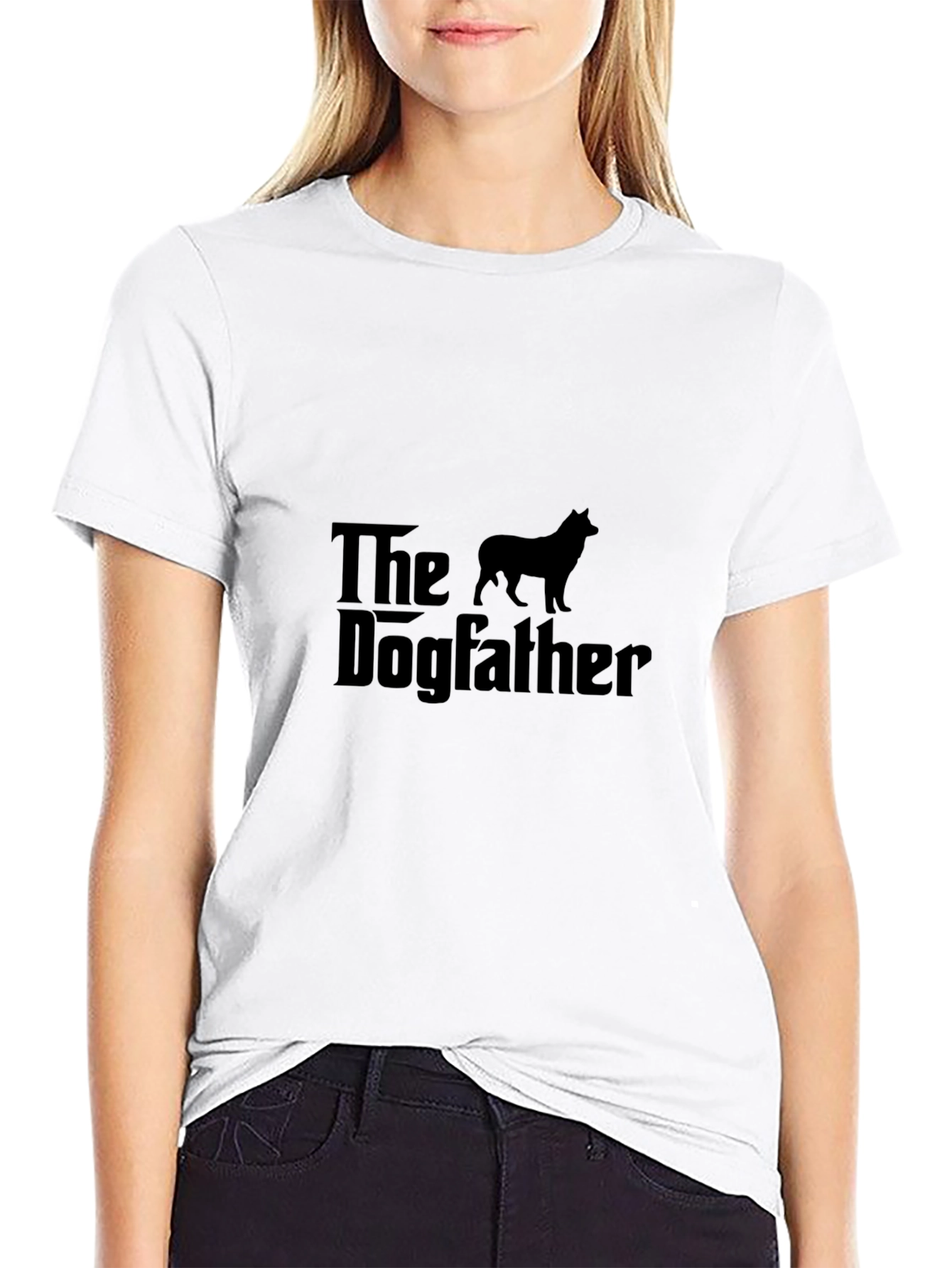 The Dogfather Graphic T-Shirt - Black