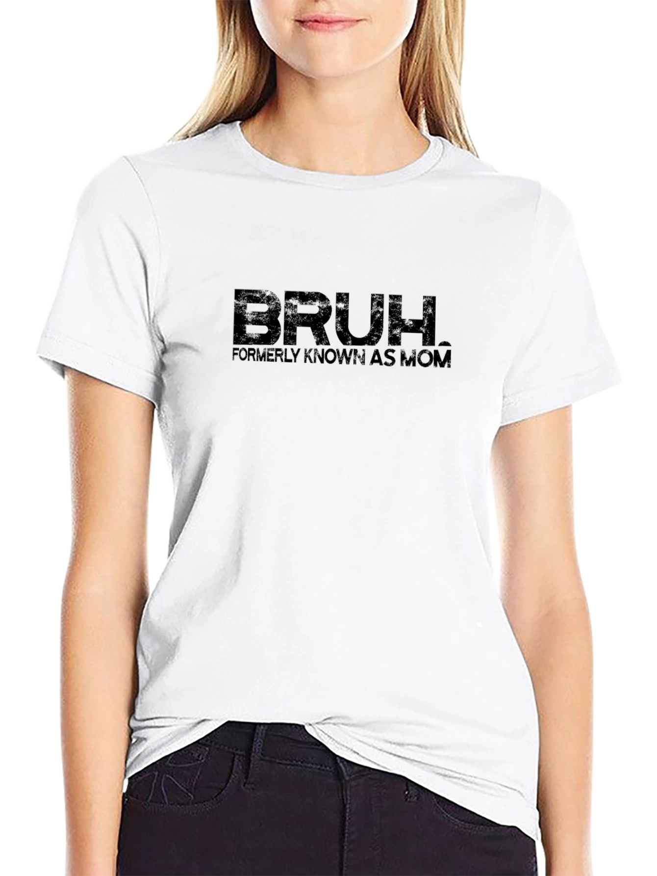 Bruh Formerly Known As Mom Graphic T-Shirt