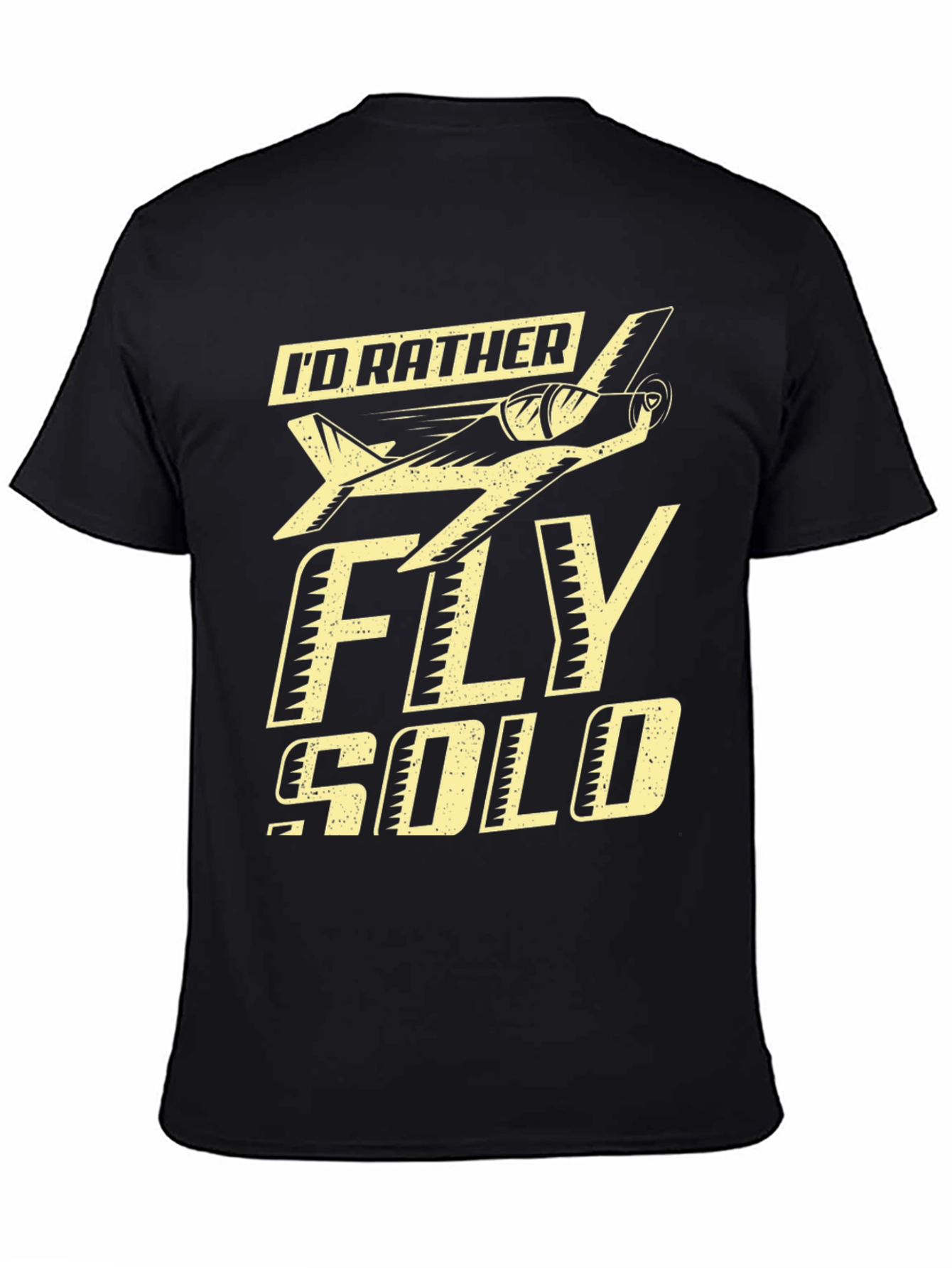 Fly Solo Graphic Tee - Pilot Aviation T-Shirt