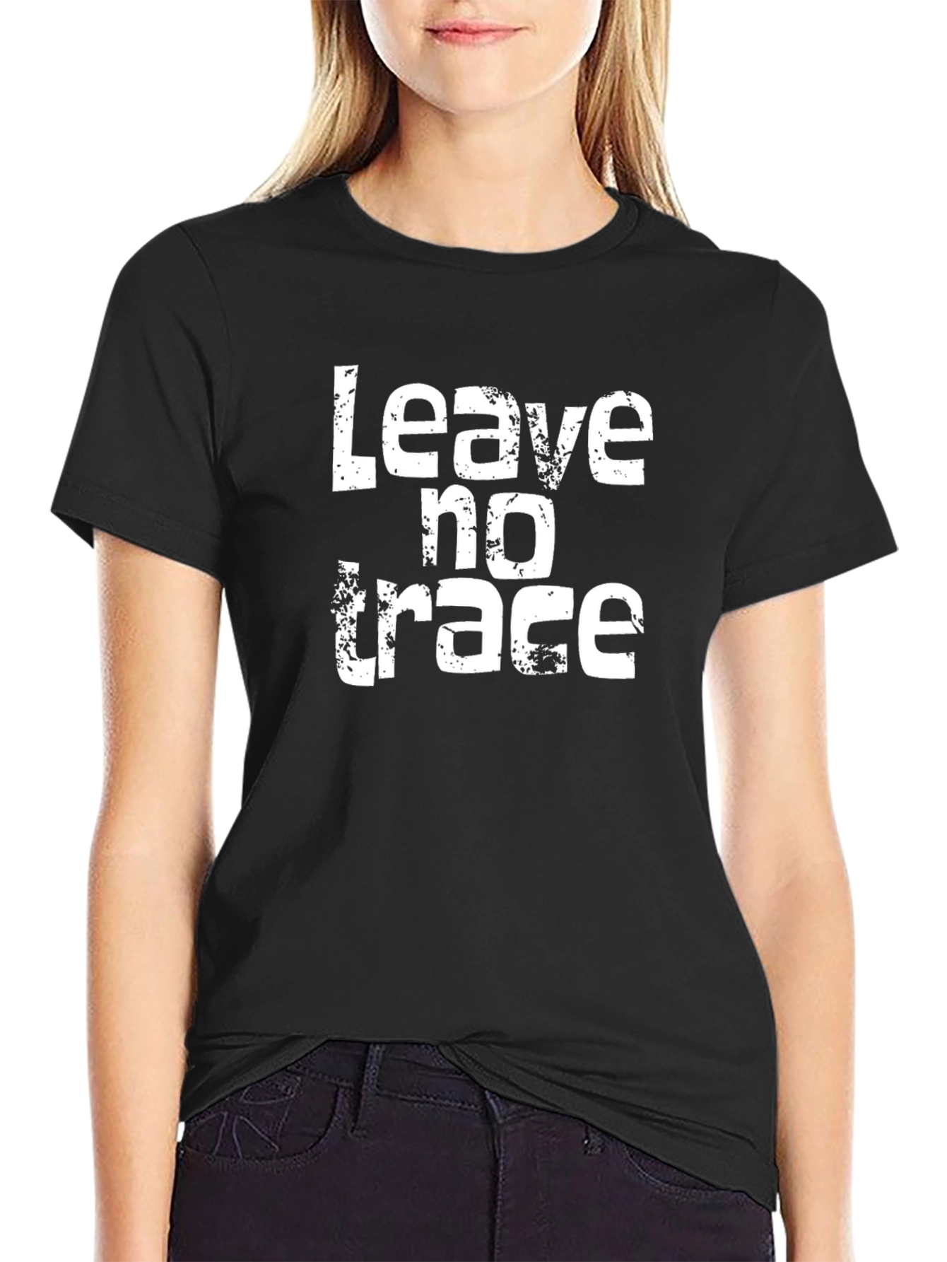 Leave No Trace Black Graphic Tee