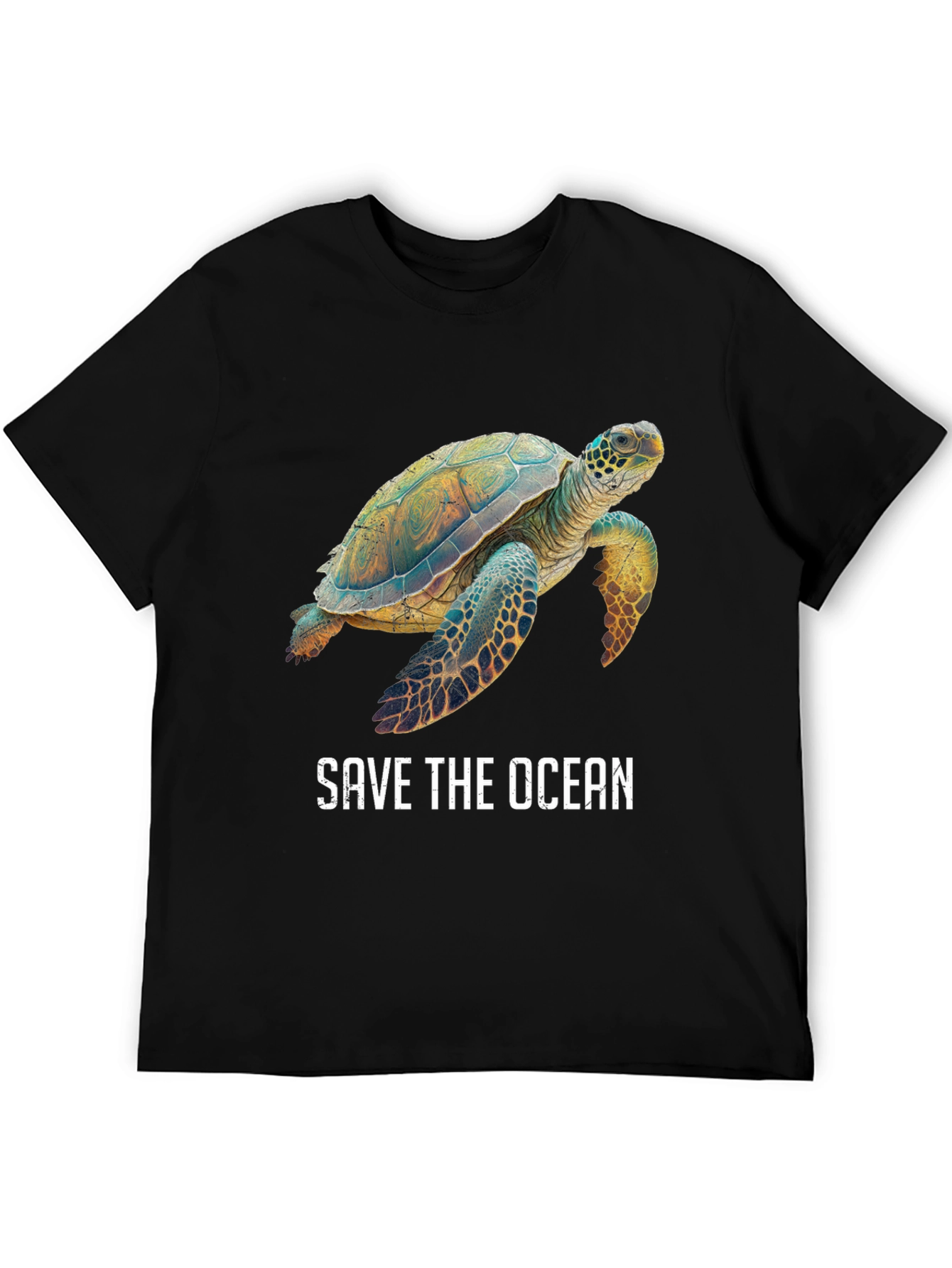 Save the Ocean Turtle Graphic Tee