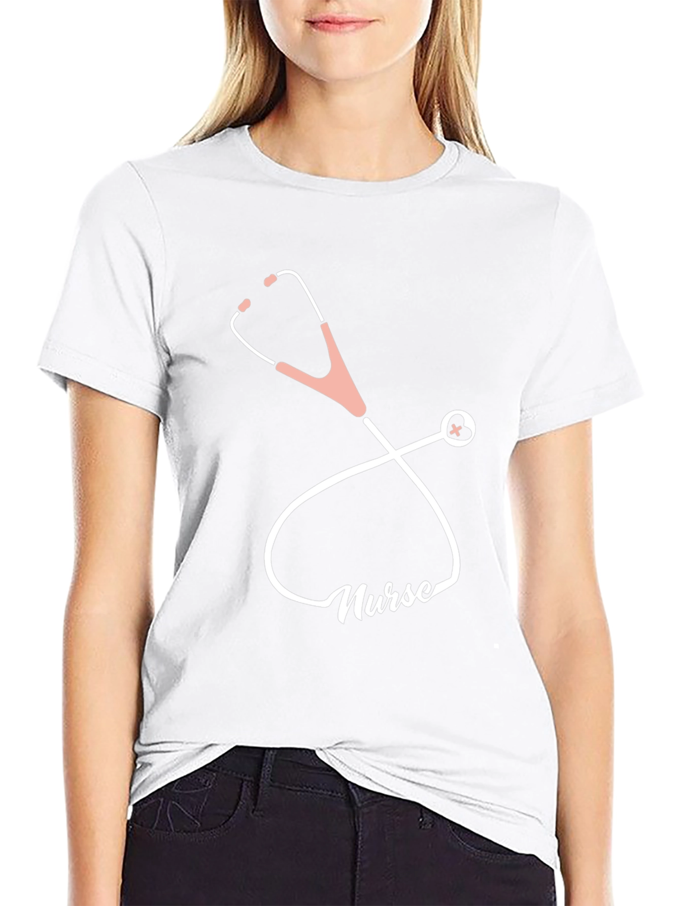 Nurse Stethoscope Graphic Tee