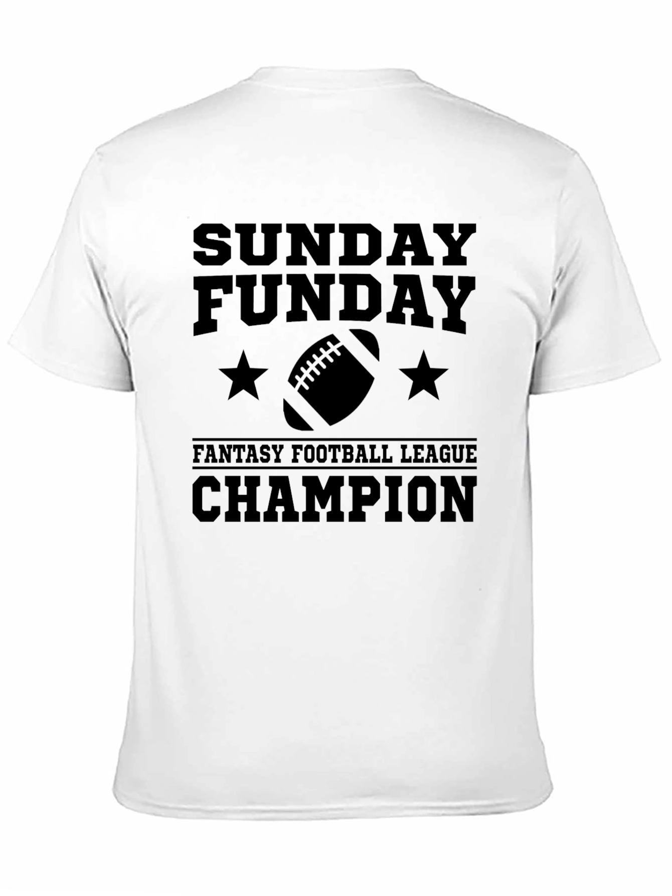 Sunday Funday Football Champion T-Shirt