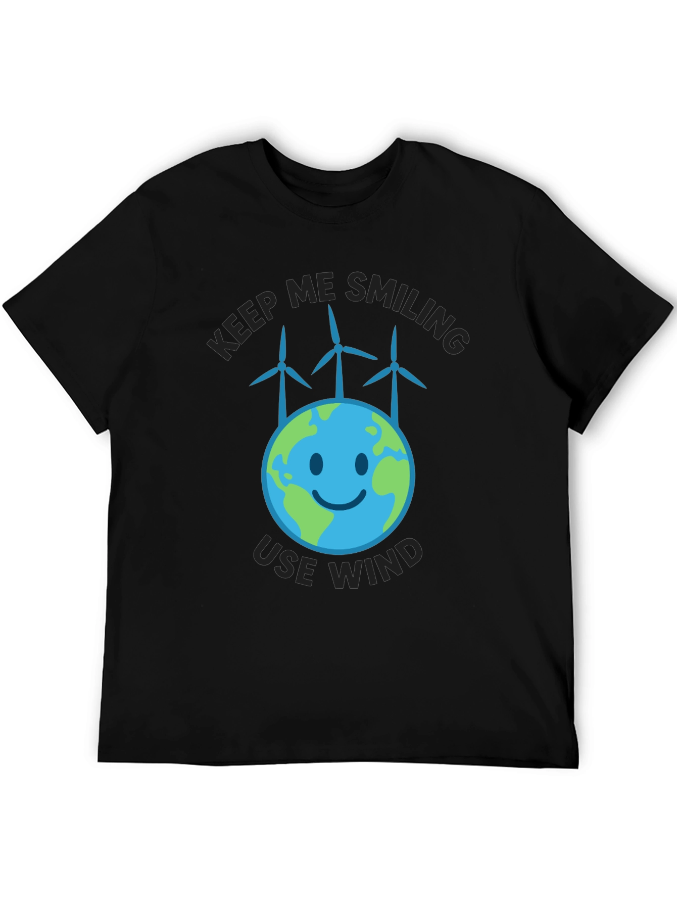 Eco-Friendly Use Wind Graphic T-Shirt