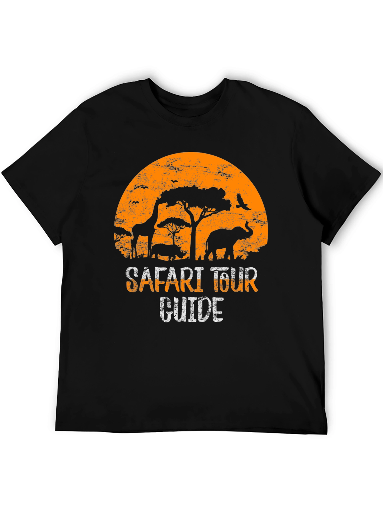 Safari Tour Guide Graphic T-Shirt