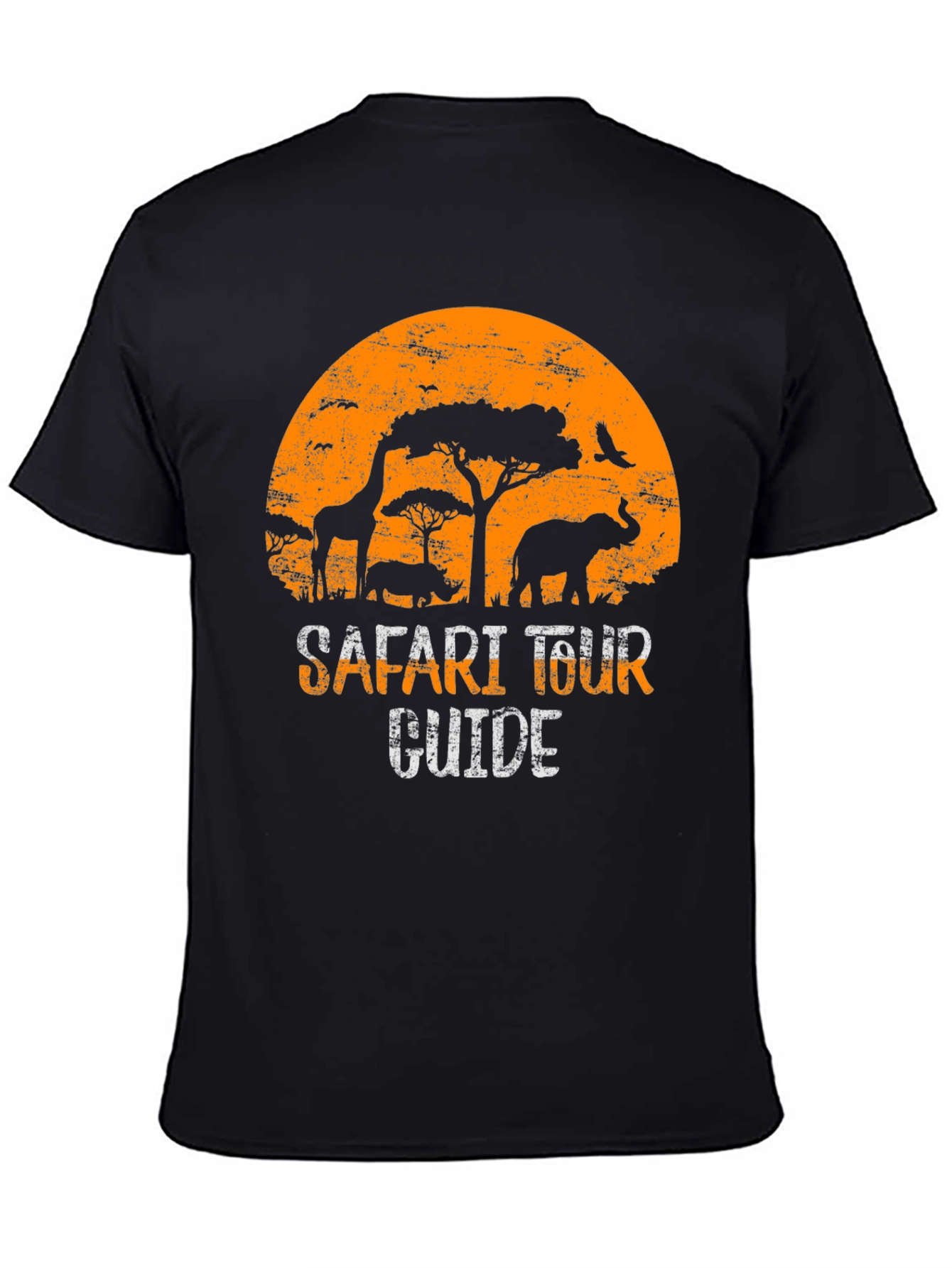 Safari Tour Guide Graphic T-Shirt