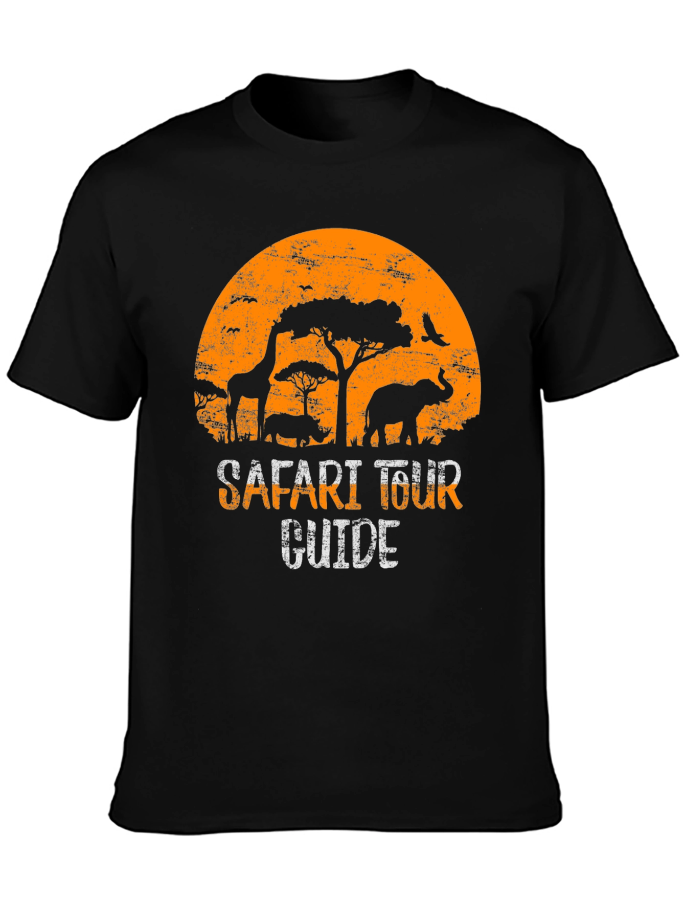 Safari Tour Guide Graphic T-Shirt
