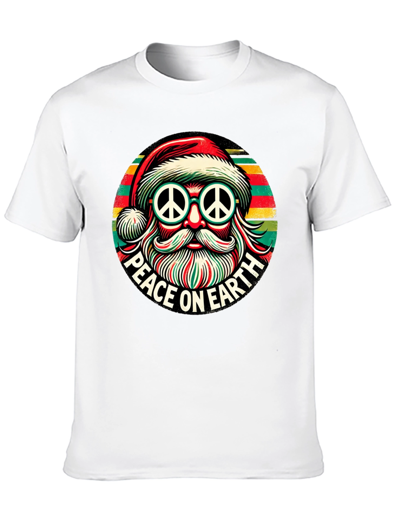 Peace on Earth Santa T-Shirt