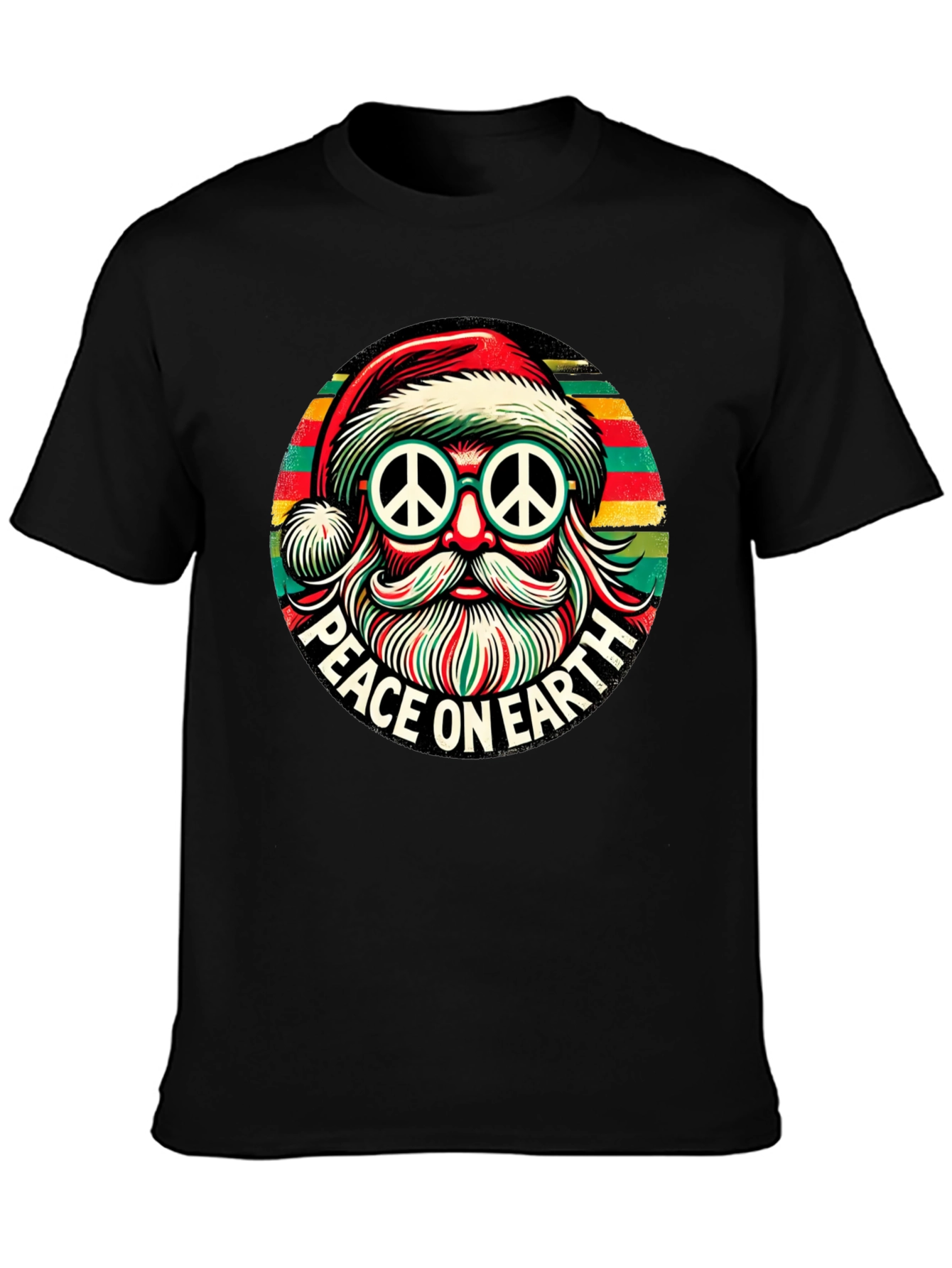 Peace on Earth Santa T-Shirt