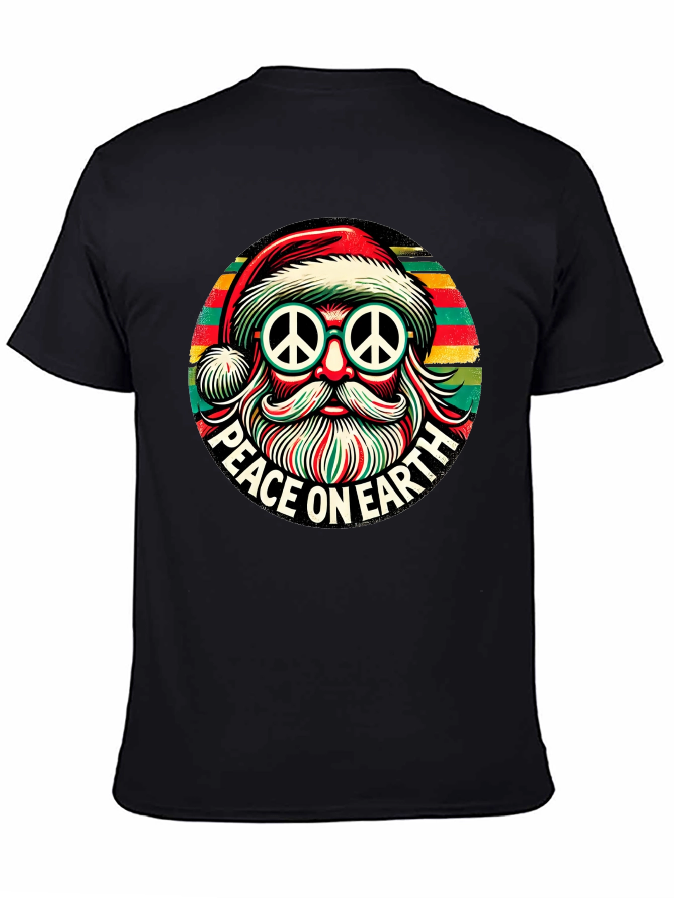 Peace on Earth Santa T-Shirt