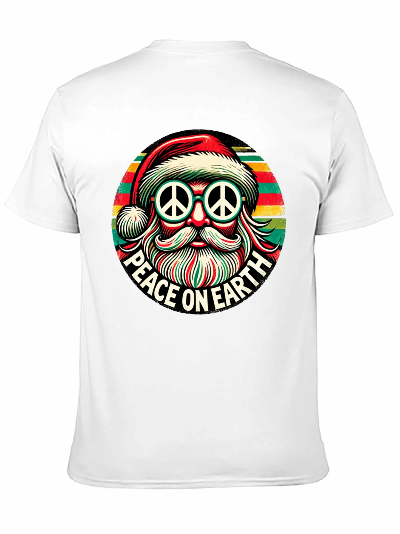 Peace on Earth Santa T-Shirt