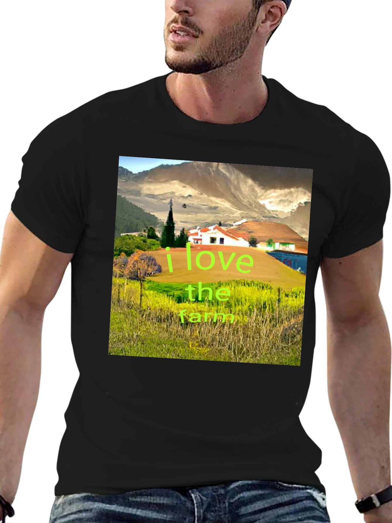 Farm Life T-Shirt - Nature Scene Graphic Tee