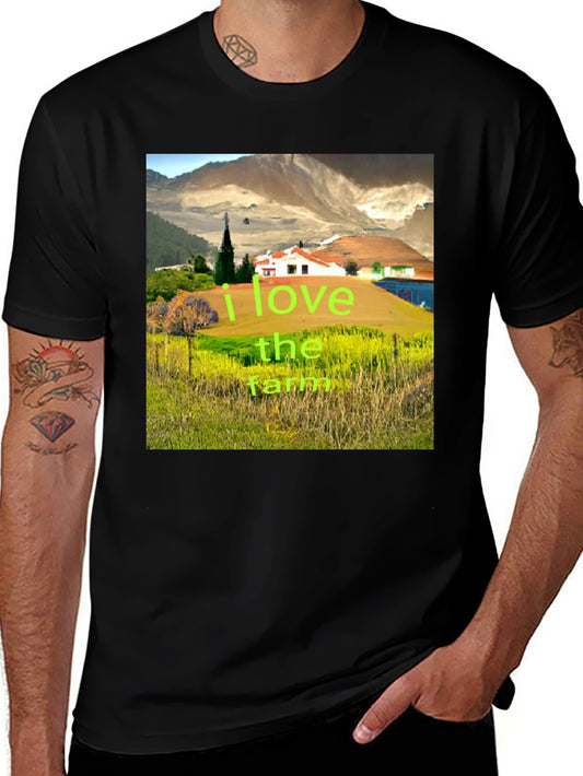 Farm Life T-Shirt - Nature Scene Graphic Tee