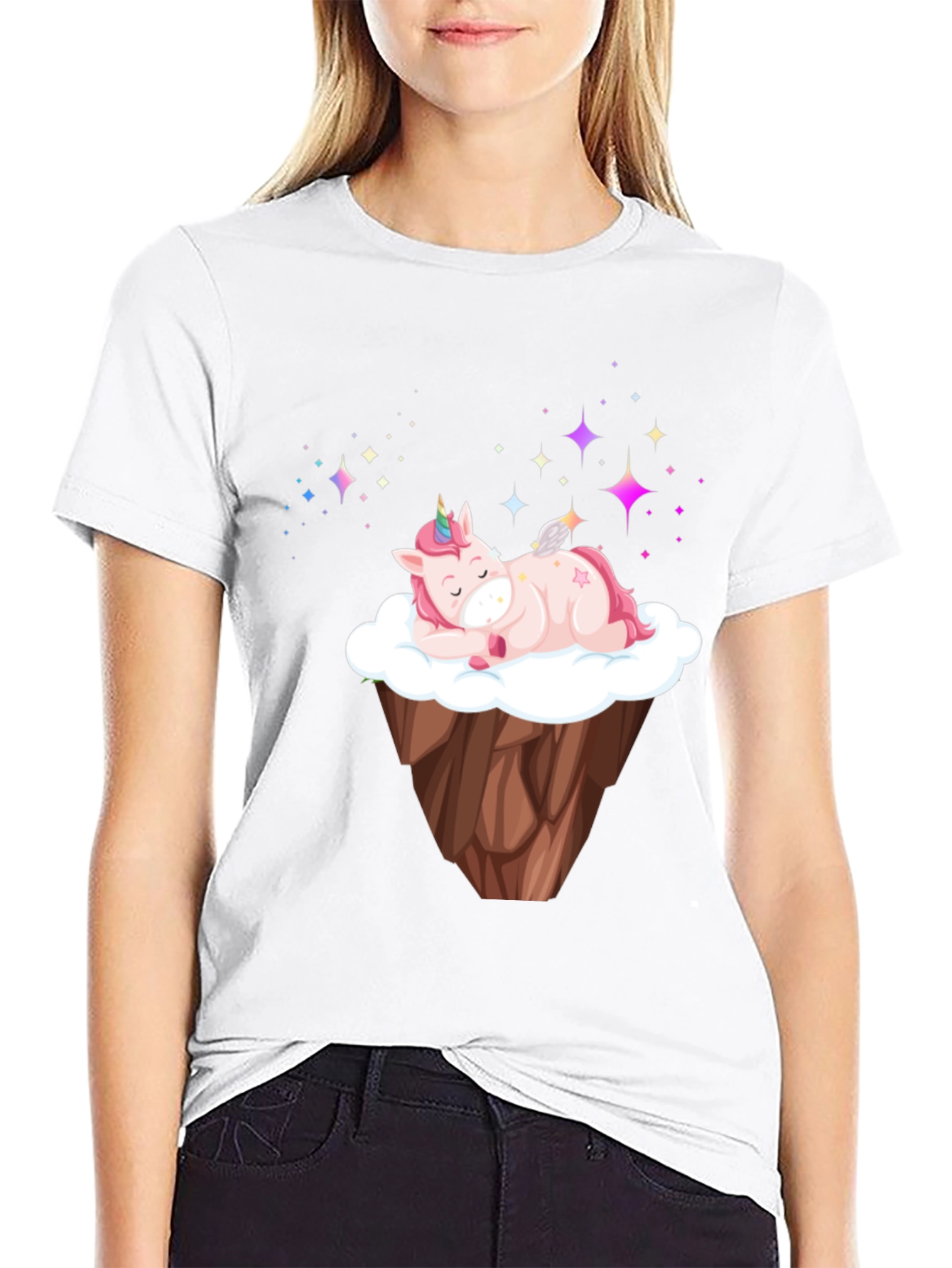 Cute Unicorn T-Shirt - Dreamland Design