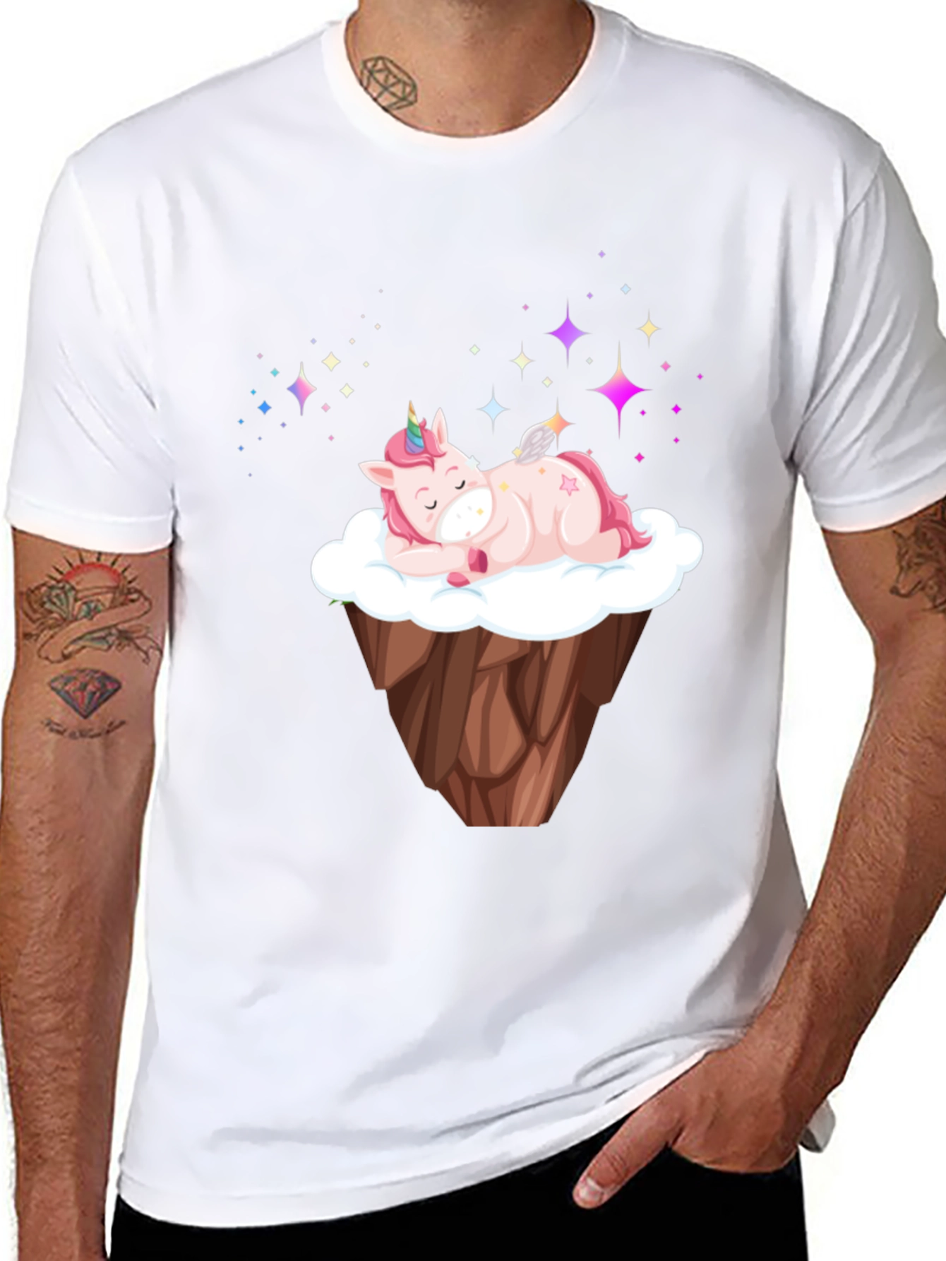 Cute Unicorn T-Shirt - Dreamland Design