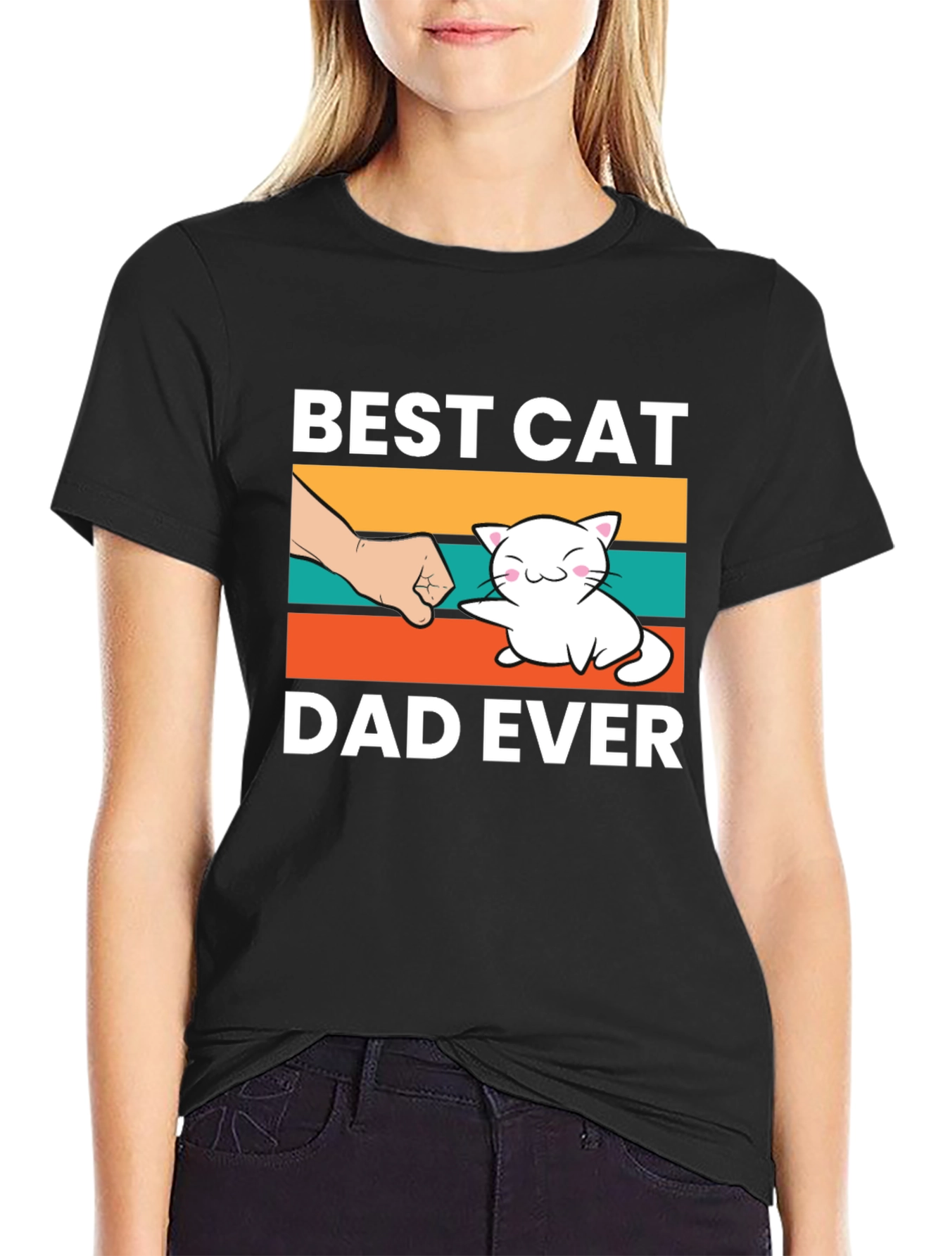 Best Cat Dad Ever T-Shirt