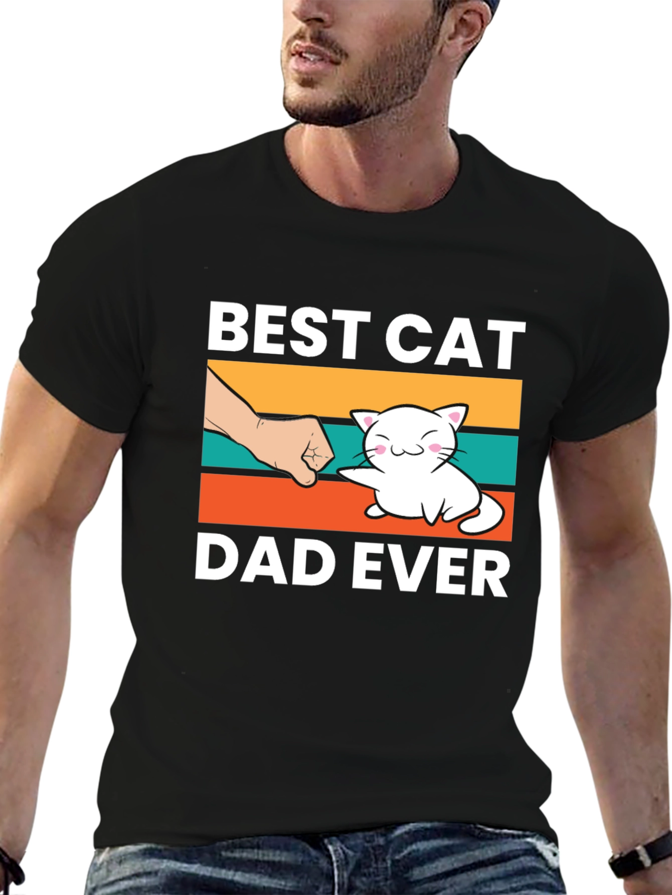 Best Cat Dad Ever T-Shirt