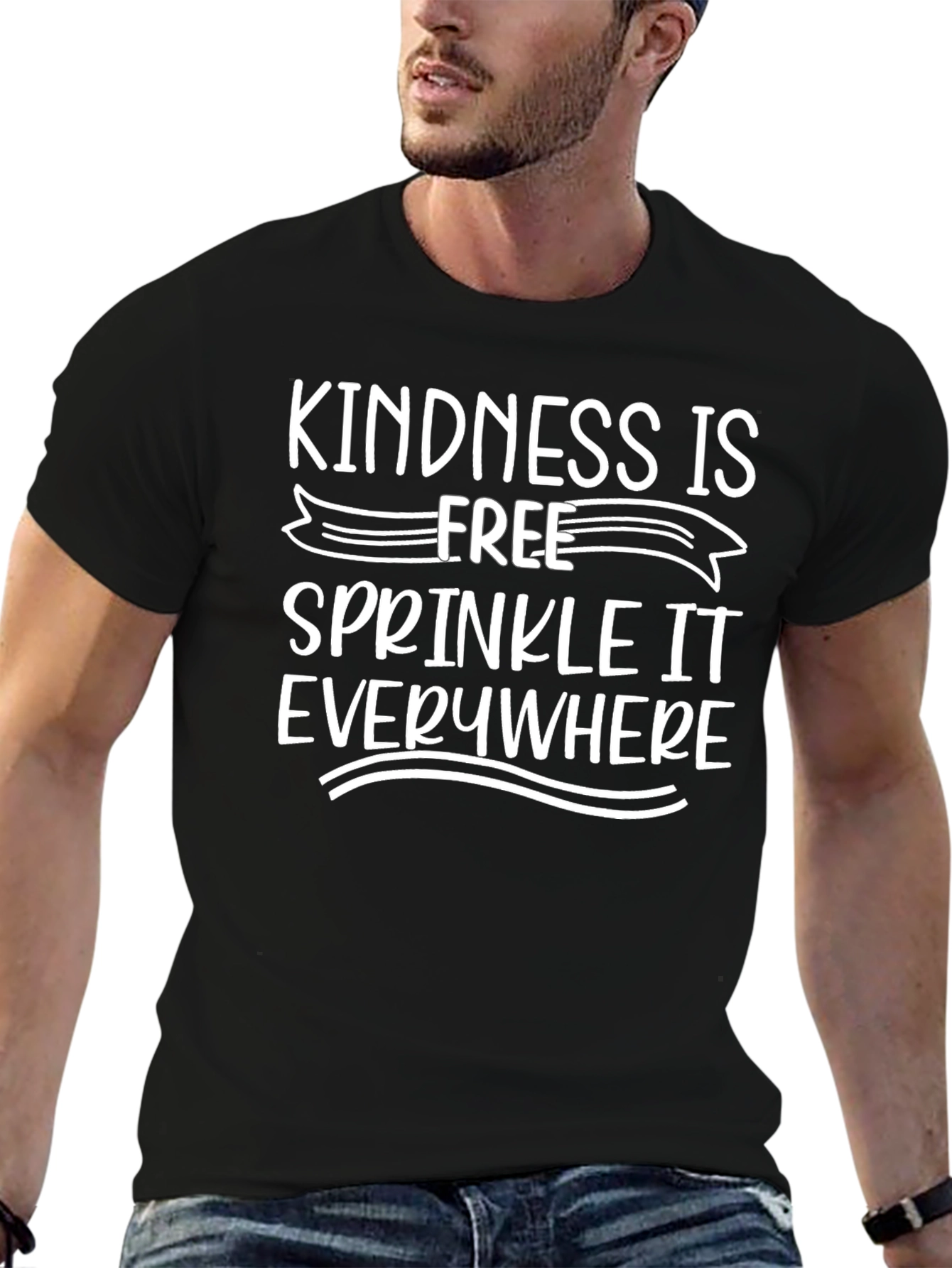 Kindness Is Free T-Shirt - Spread Positivity!