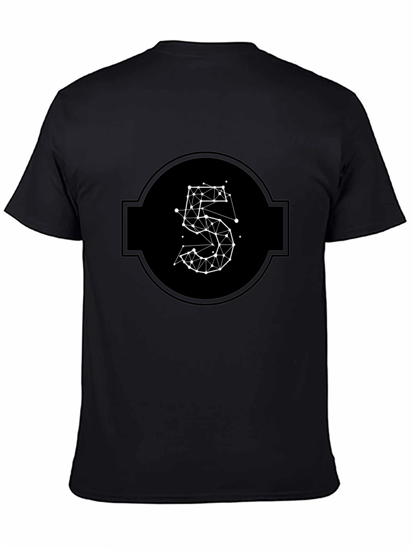 Geometric Number 5 T-Shirt