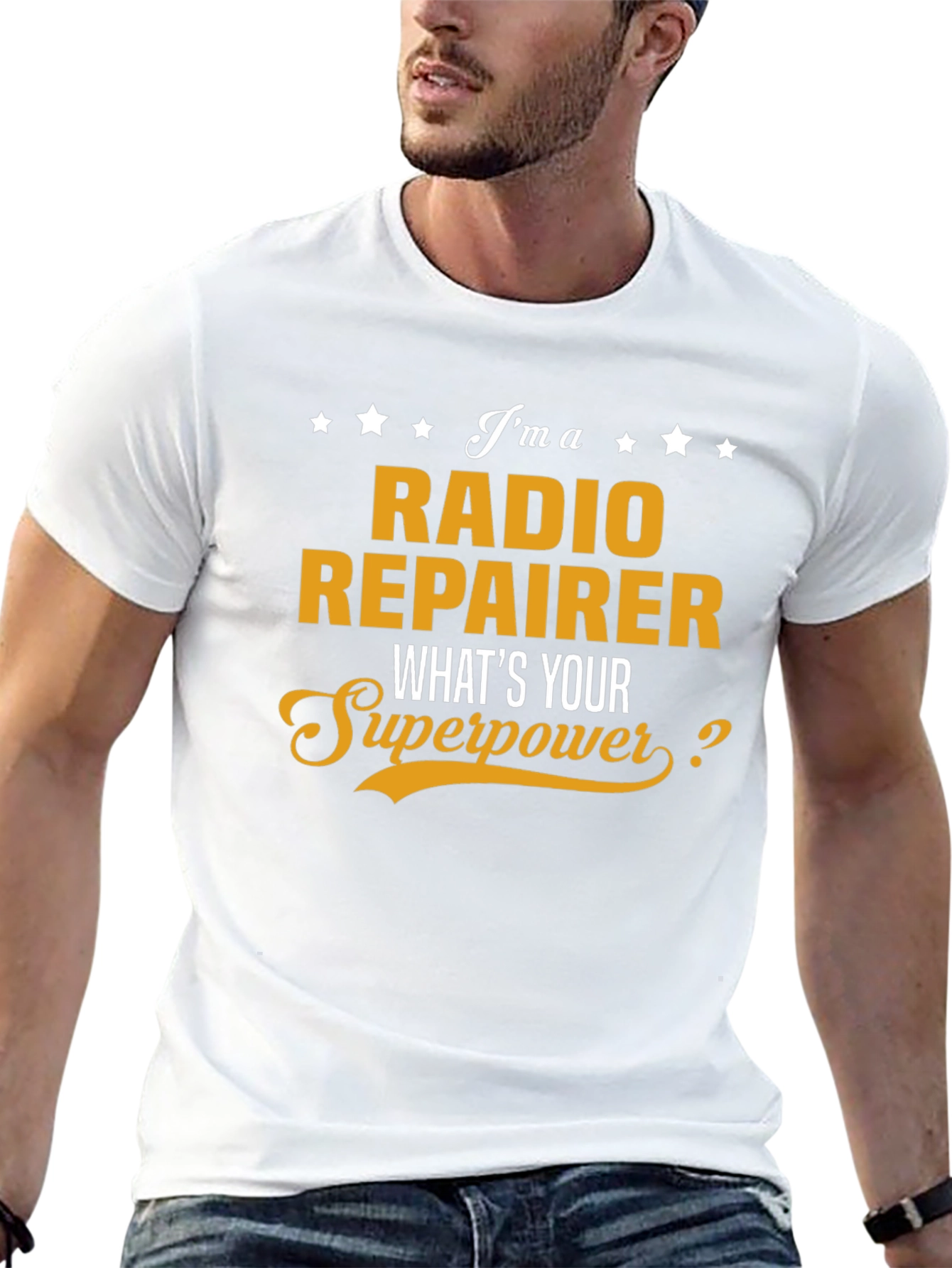 Radio Repairer Superpower T-Shirt - Humorous Gift