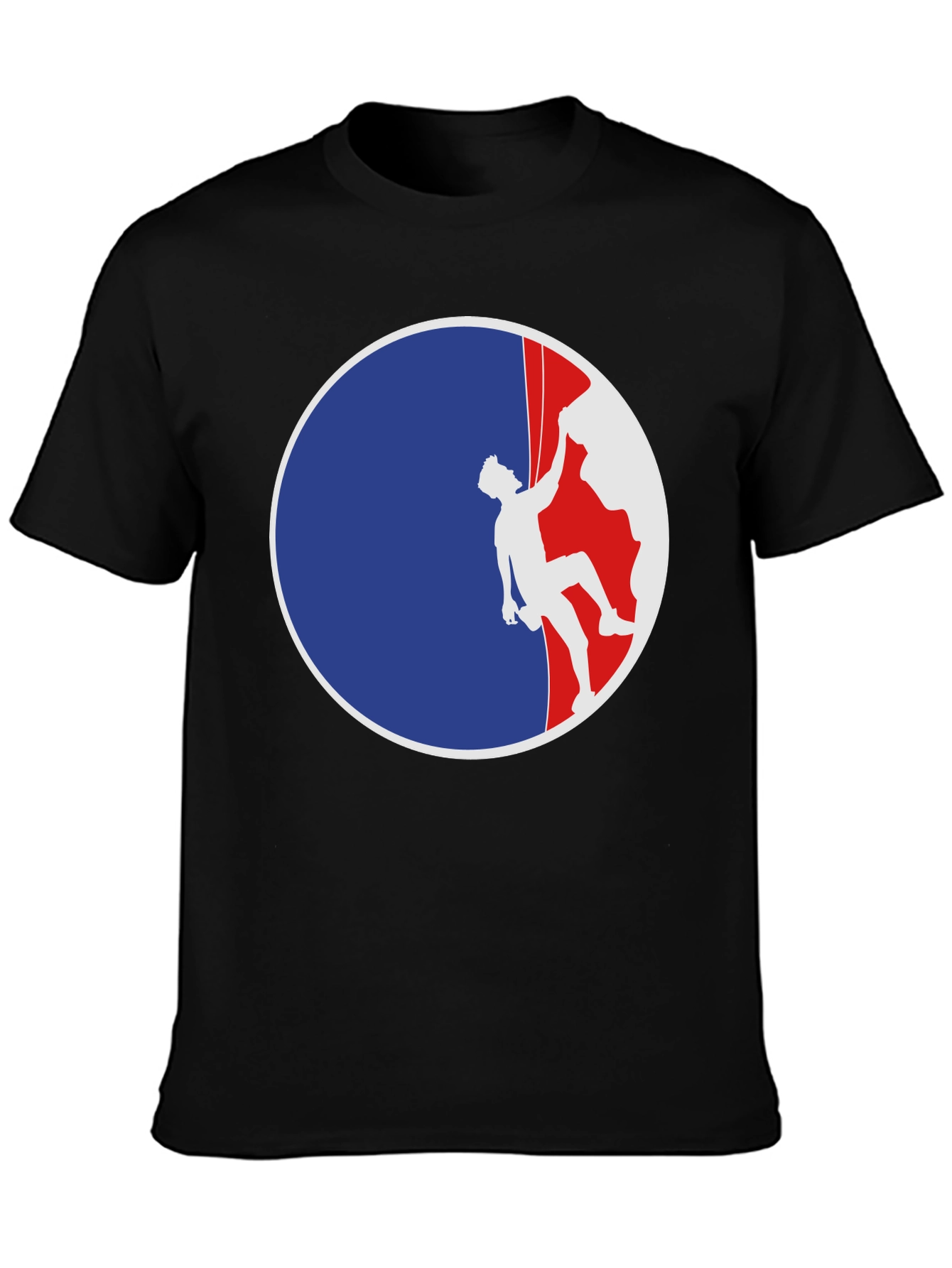Climber Graphic Tee - Black Cotton Blend
